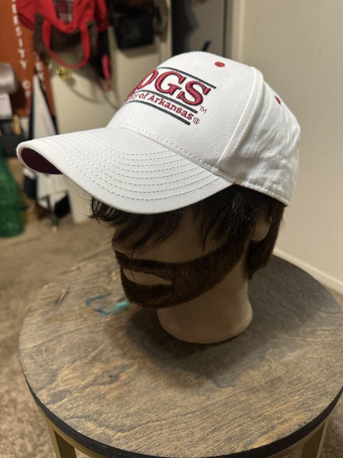 NCAA Vintage NCAA Arkansas University “HOGS” hat 90s Size ONE SIZE - 6 Thumbnail