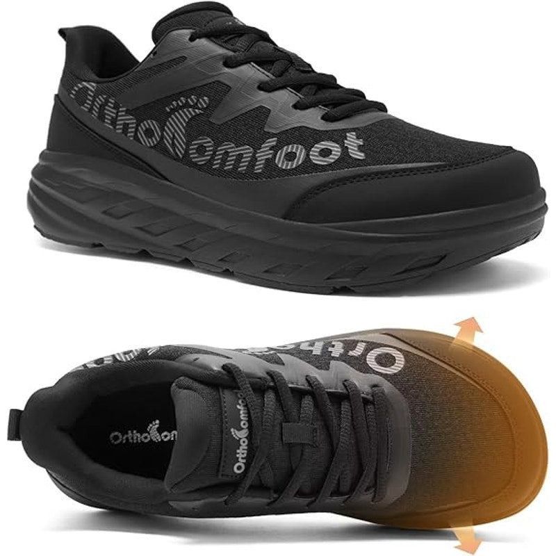 Other OrthoComfoot Women Size 11 Black Lace-Up Orthopedic Sneakers Size US 11 / IT 41 - 1 Thumbnail