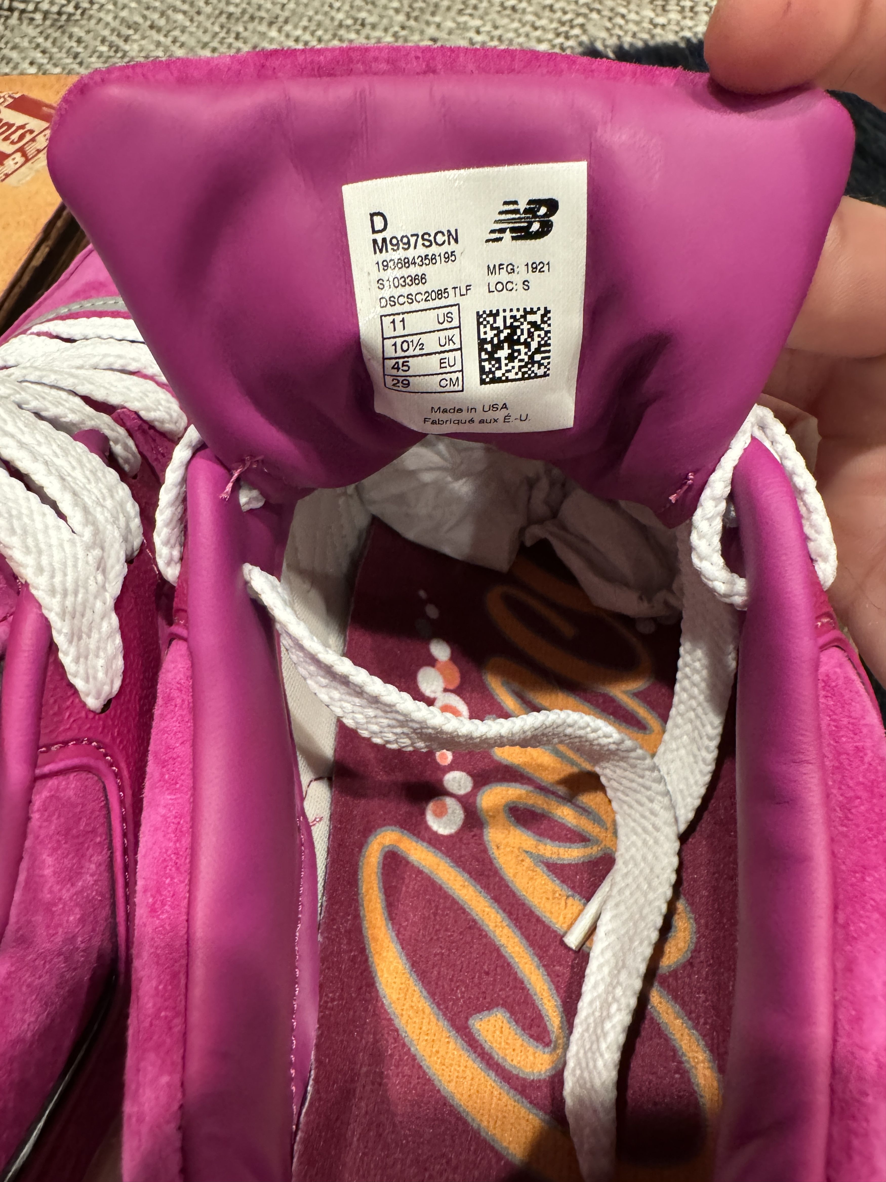 CNCPTS × New Balance CONCEPTS X NEW BALANCE 997S FUSION "ESRUC" SPECIAL BOX SZ 11 Size US 11 / EU 44 - 15 Thumbnail