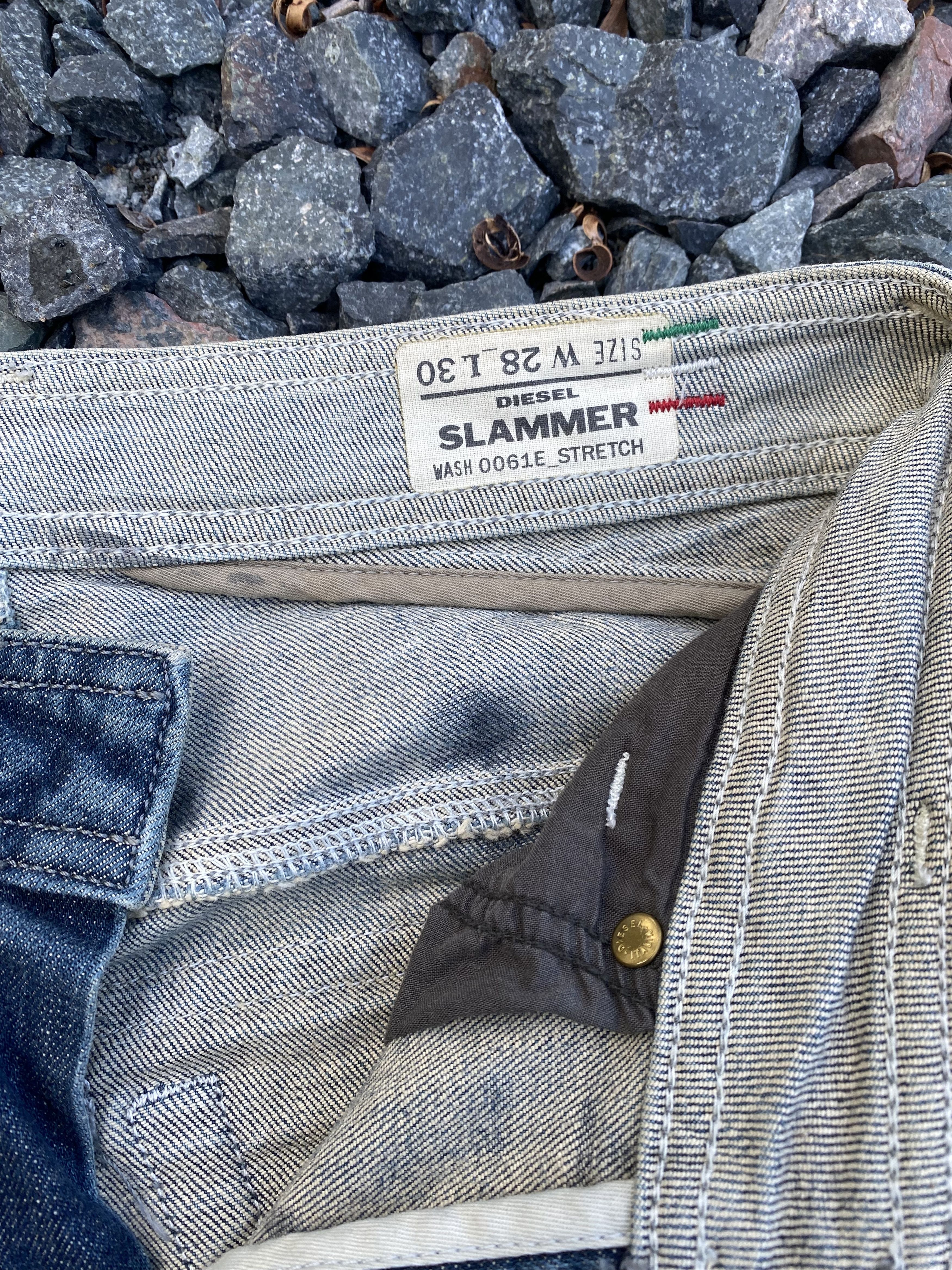 Diesel HOT🔥DIESEL SLAMMER WASH 00615 slimfit W28x30 inch Size US 28 / EU 44 - 6 Thumbnail