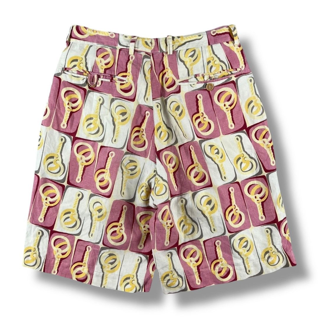 Gucci RARE Gucci Tom Ford S/S99 Interlocked Print Pleated Shorts Size US 28 / EU 44 - 10 Thumbnail