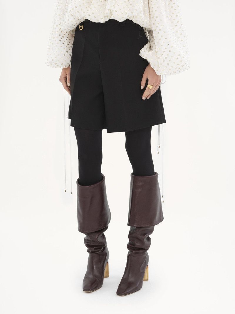 Chloe o1loc1c11125 Short in Black Size 25" / US 0 / IT 36 - 3 Thumbnail