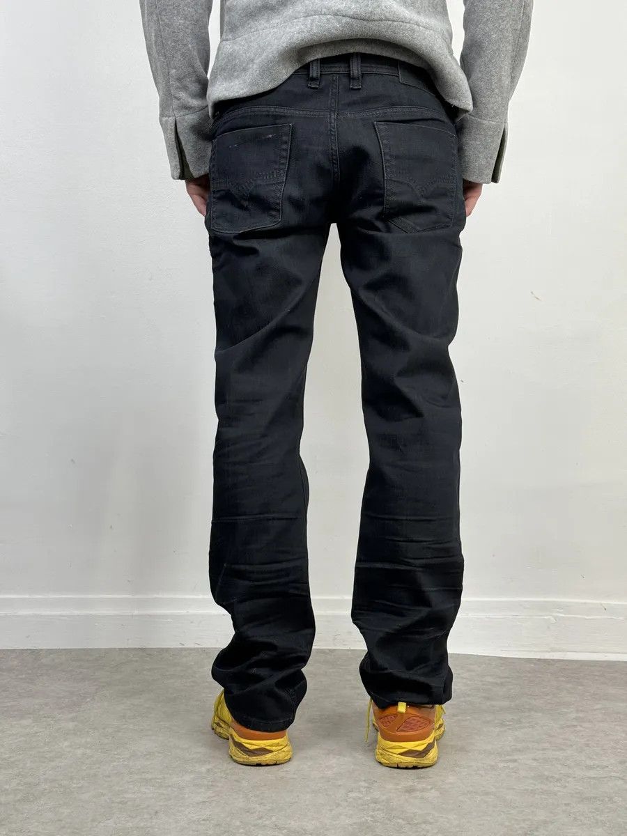 Diesel Diesel Black Stretch Biker Denim Jeans Size US 32 / EU 48 - 5 Thumbnail