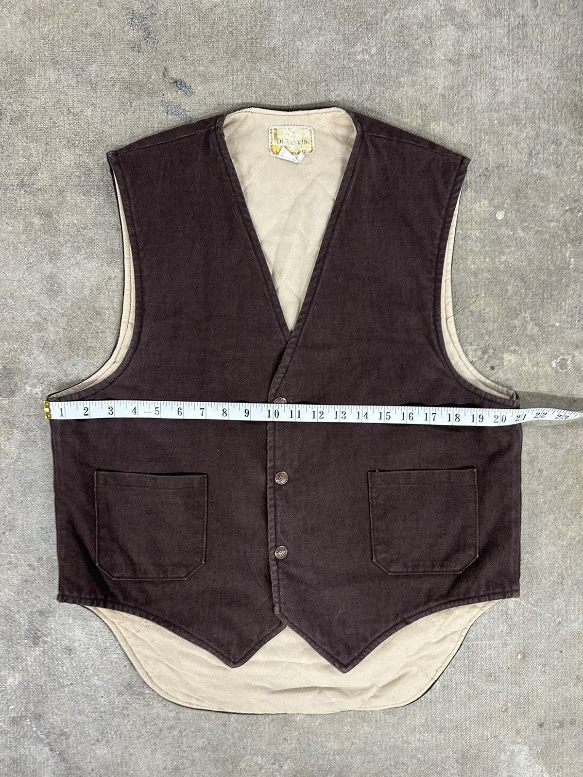 Vintage Vintage 80s Deerskin Brand Sportsman Button Up Vest Size US L / EU 52-54 / 3 - 11 Thumbnail
