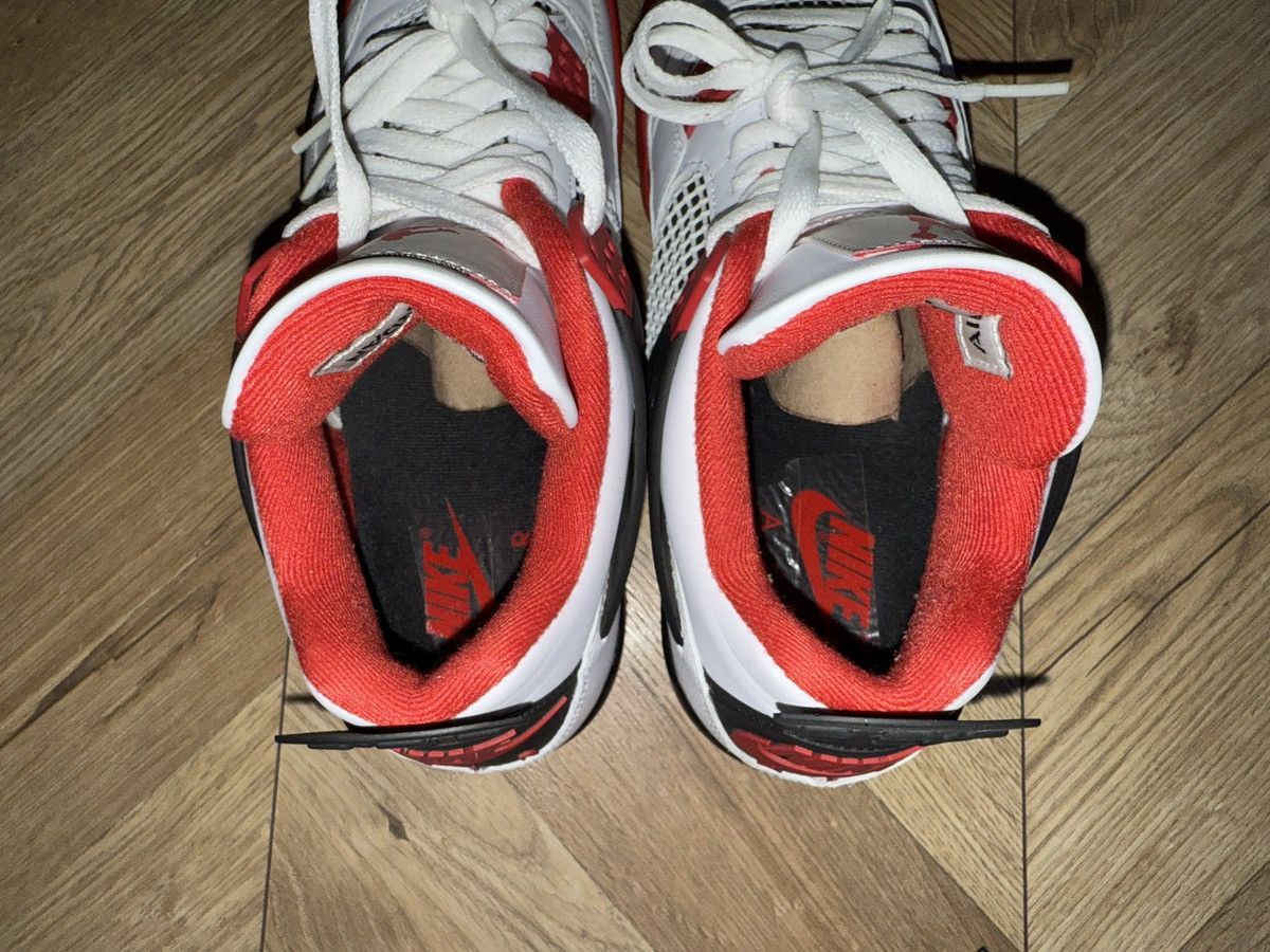 Jordan Brand JORDAN 4 Fire red Size 9.5US 2020 Size US 9.5 / EU 42-43 - 6 Thumbnail