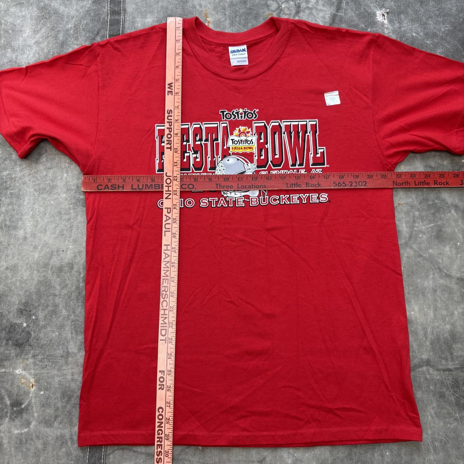 Gildan Vintage Y2K Ohio State Buckeyes Tostitos Fiesta Bowl Shirt Size US L / EU 52-54 / 3 - 4 Thumbnail
