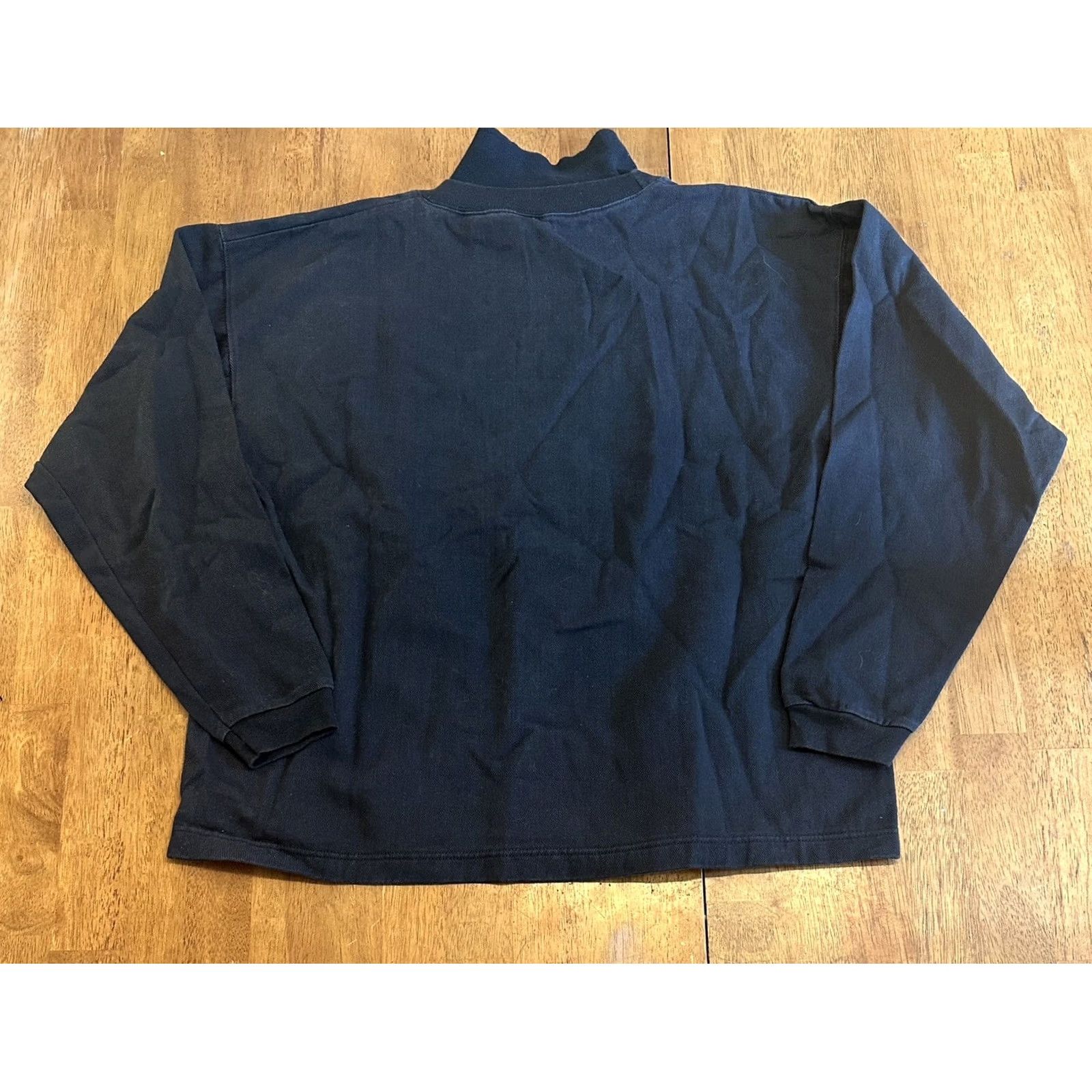 Vintage VINTAGE Black M Crewneck Sweatshirt MV Sport 90s camping graphic Live on The Bright Side tent river sunrise Womens Size M / US 6-8 / IT 42-44 - 2 Thumbnail