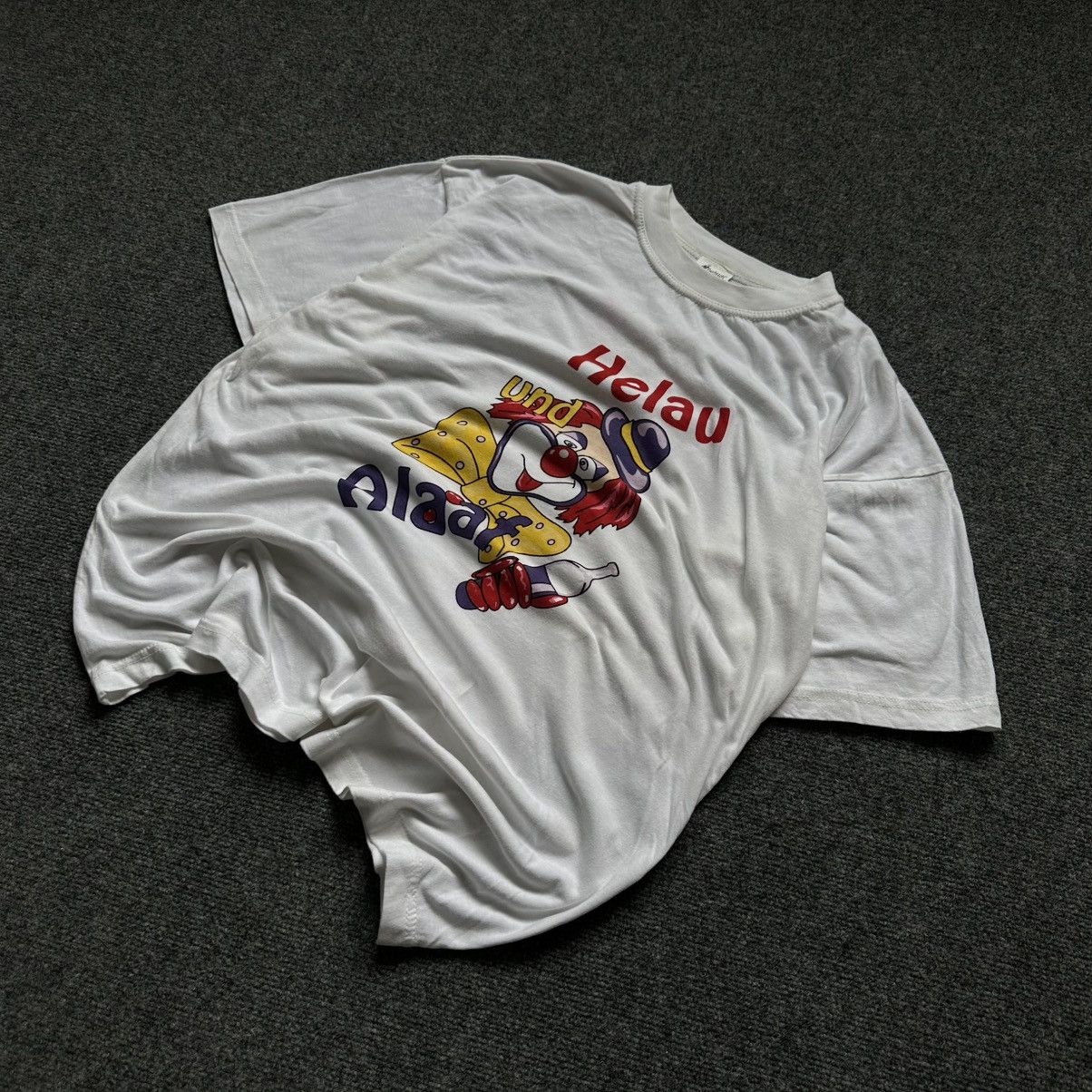 Y/Project VTG Adult Helau und Alaaf T-shirts Big Logo Joke Humor Y2K Size US XL / EU 56 / 4 - 1 Thumbnail