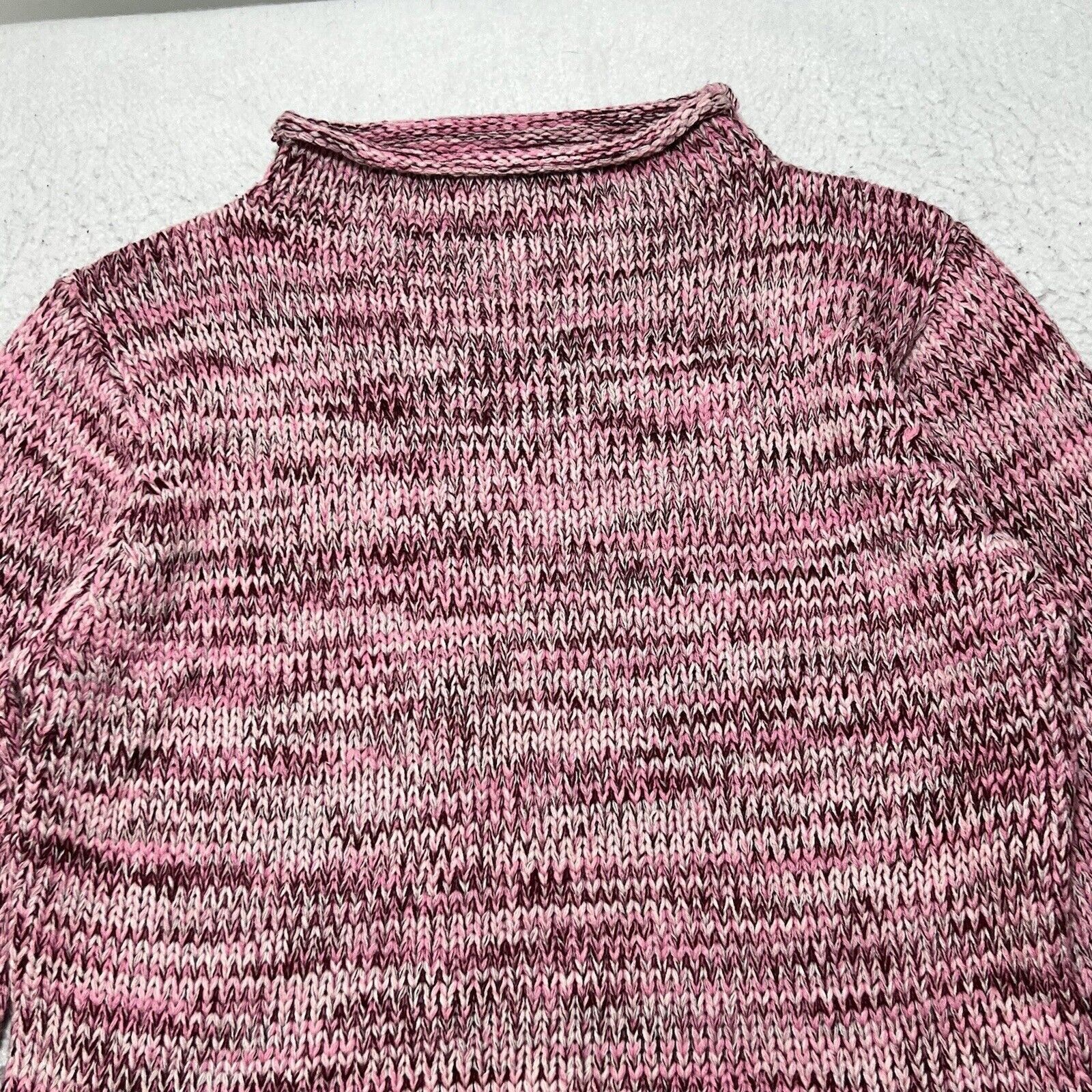 Billabong Vintage Billabong Wool Blend Mock Neck Pink Sweater Y2K Size XL / US 12-14 / IT 48-50 - 2 Thumbnail