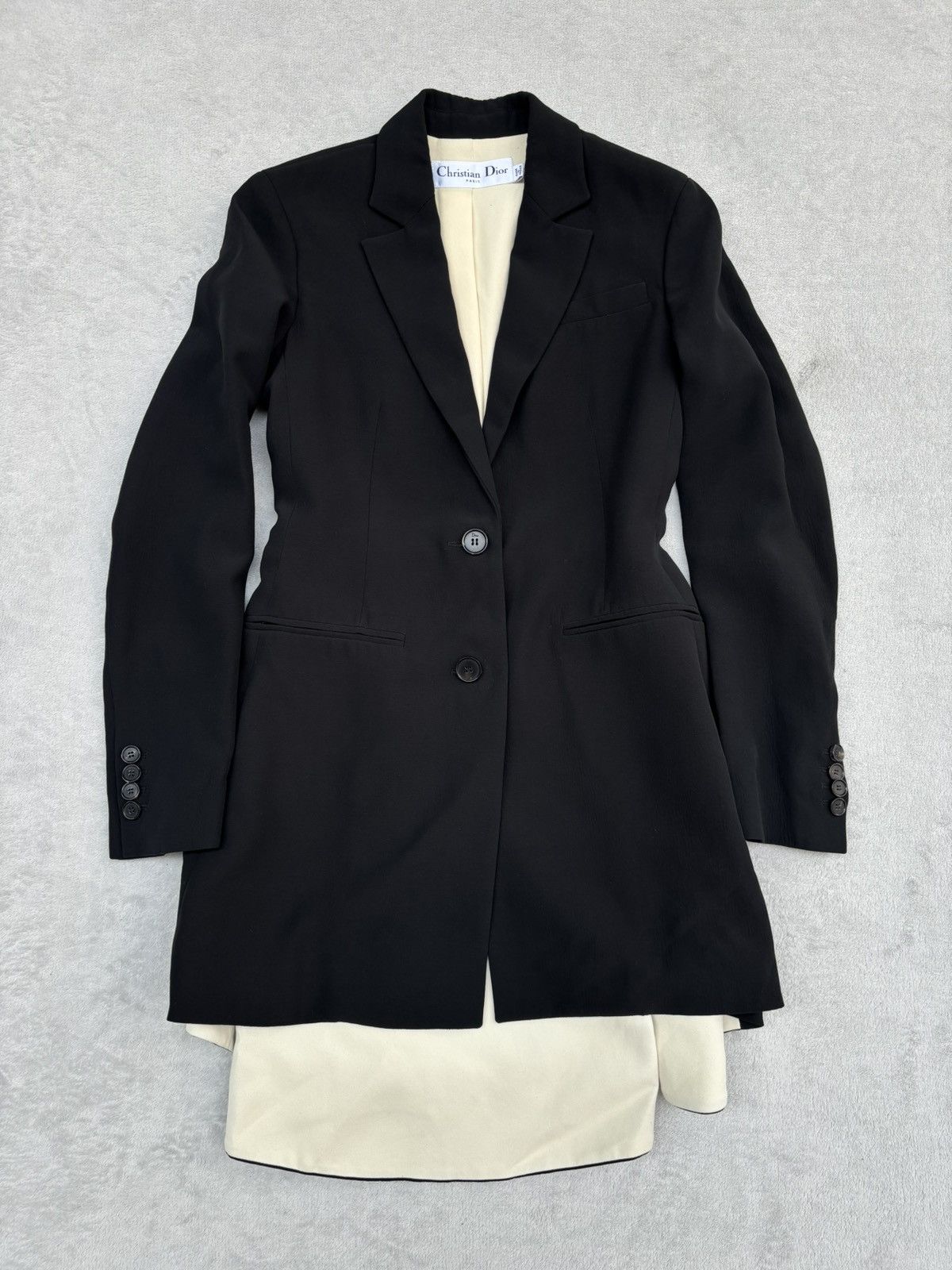 Dior F/W 2015 Dior Architectural Blazer Runway Coat Size S / US 4 / IT 40 - 7 Thumbnail