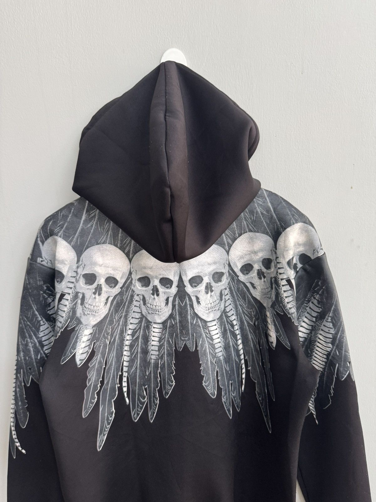 Japanese Brand NEWABM HOMME WING SKULLS ZIP HOODIE LIKE IFSIXWASNINE STYLE Size US L / EU 52-54 / 3 - 5 Thumbnail