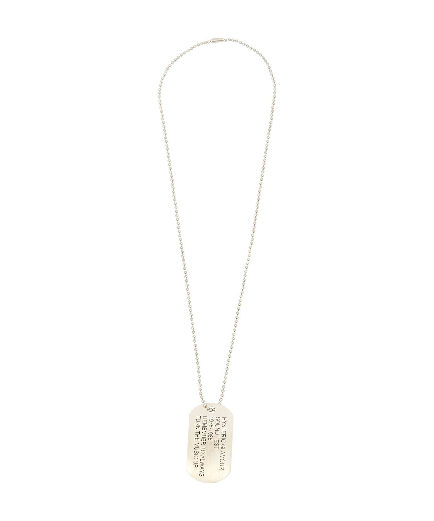 Hysteric Glamour Hysteric Glamour Guitar Girl Dog Tag Size ONE SIZE - 4 Thumbnail