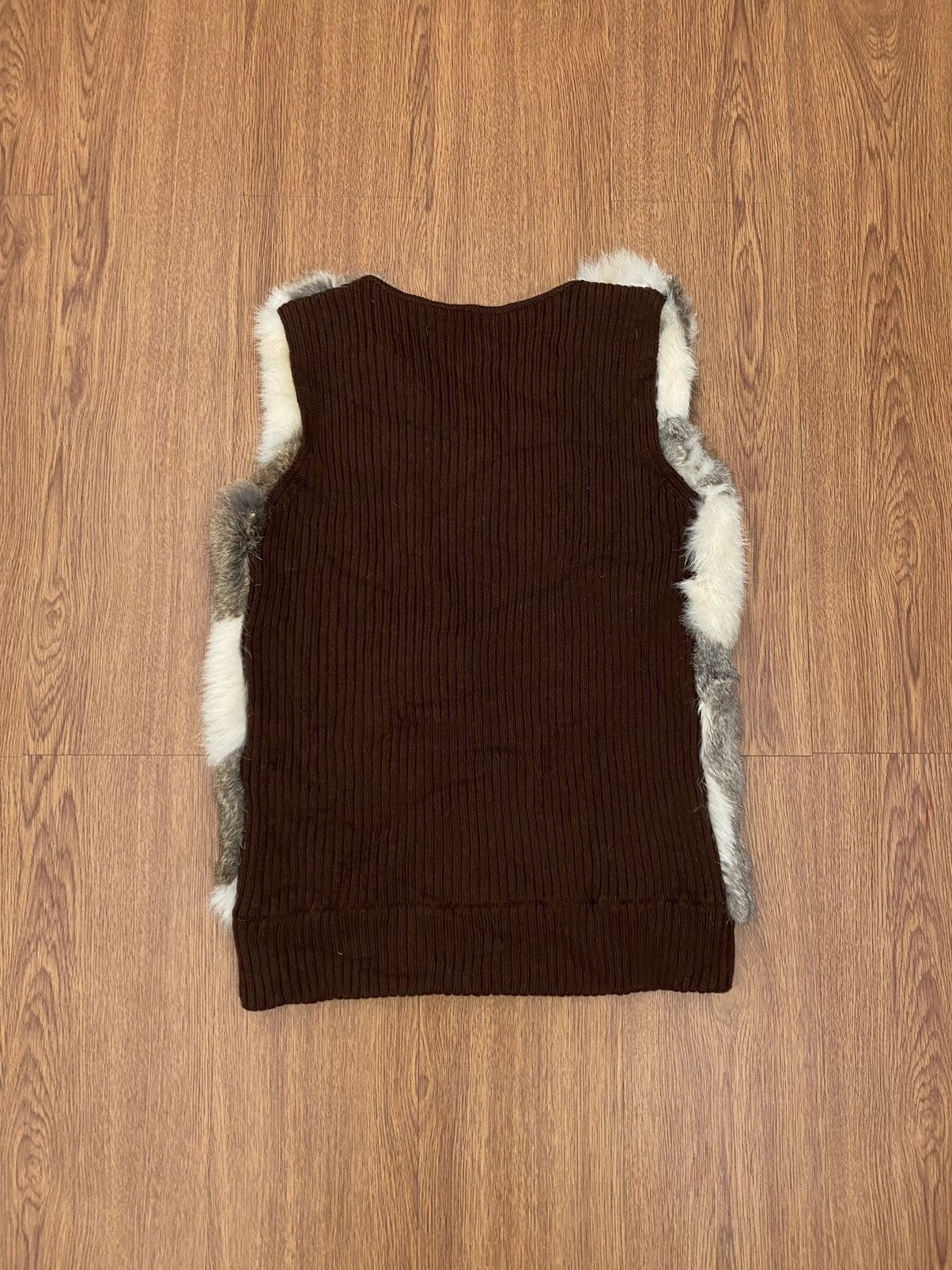 If Six Was Nine × Japanese Brand × Le Grande Bleu (L.G.B.) Vintage Fur vest Size US M / EU 48-50 / 2 - 2 Thumbnail