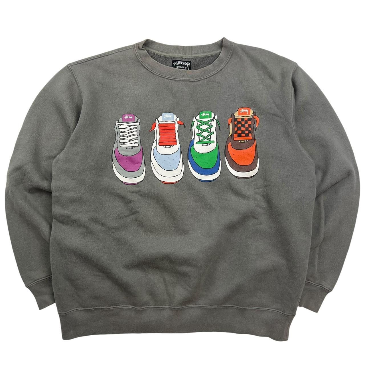Stussy Vintage 2000s Stussy Air Force Sweatshirt - Medium Size US M / EU 48-50 / 2 - 1 Thumbnail