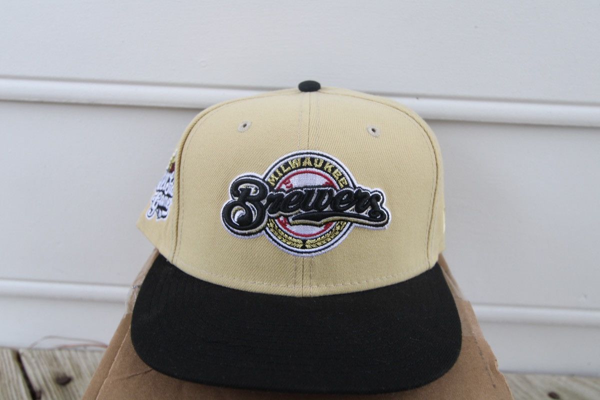Hat Club × MLB × New Era 7 1/2 New Era Milwaukee Brewers Exclusive Fitted Size ONE SIZE - 1 Thumbnail