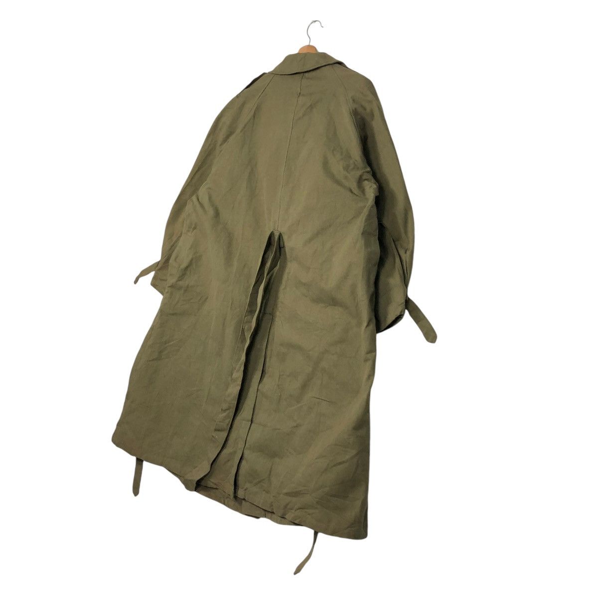 Vintage 🔥VINTAGE 1940’s LONG JACKET MILITARY US NAVY PAULMAN & FILS Size US L / EU 52-54 / 3 - 13 Thumbnail