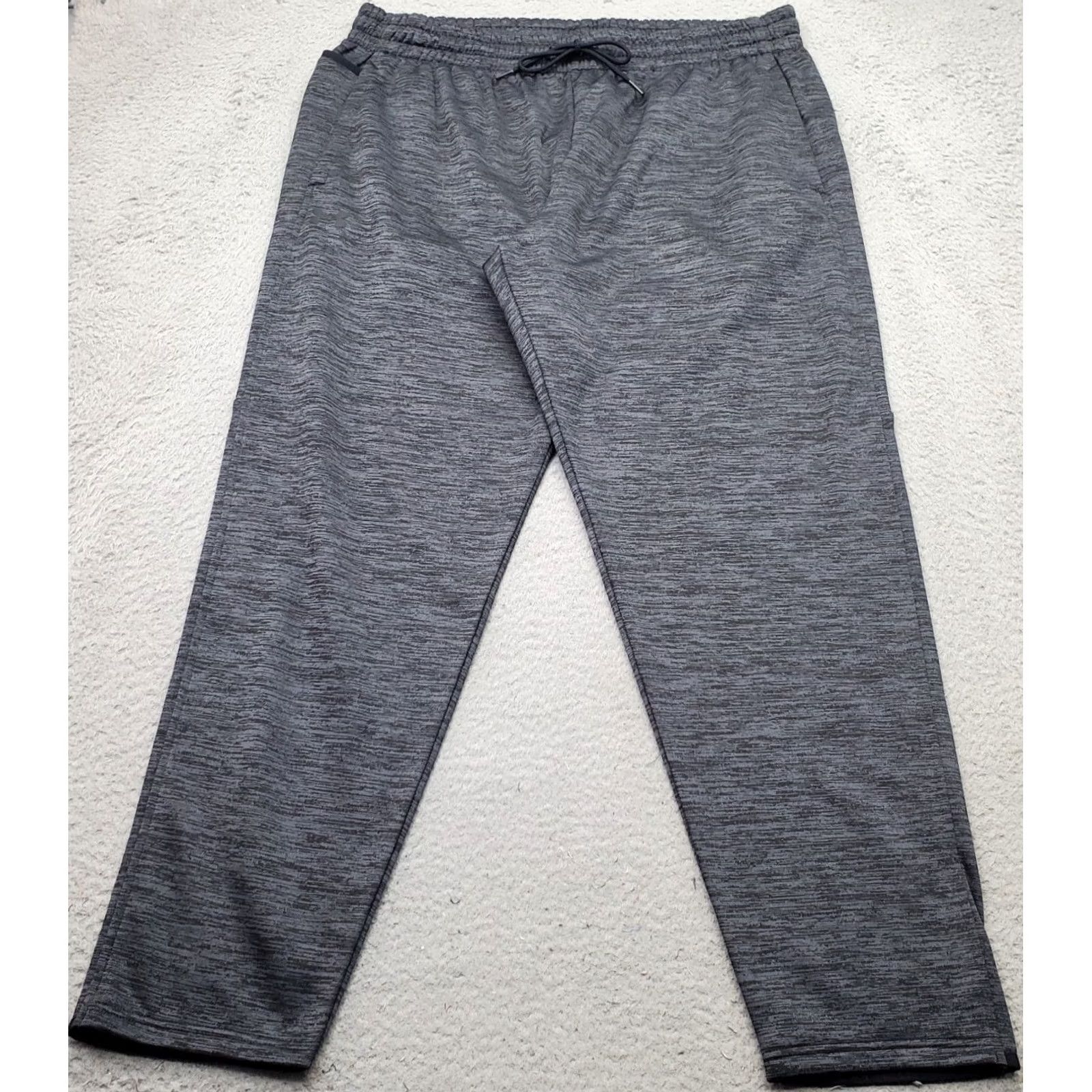 Under Armour Under Armour Mens XXL Multi ColdGear Loose Fit Sweatpants Gym Running Drawstring Space Dye Pockets 30" Inseam Casual Athletic Mens Size US 39 - 2 Thumbnail