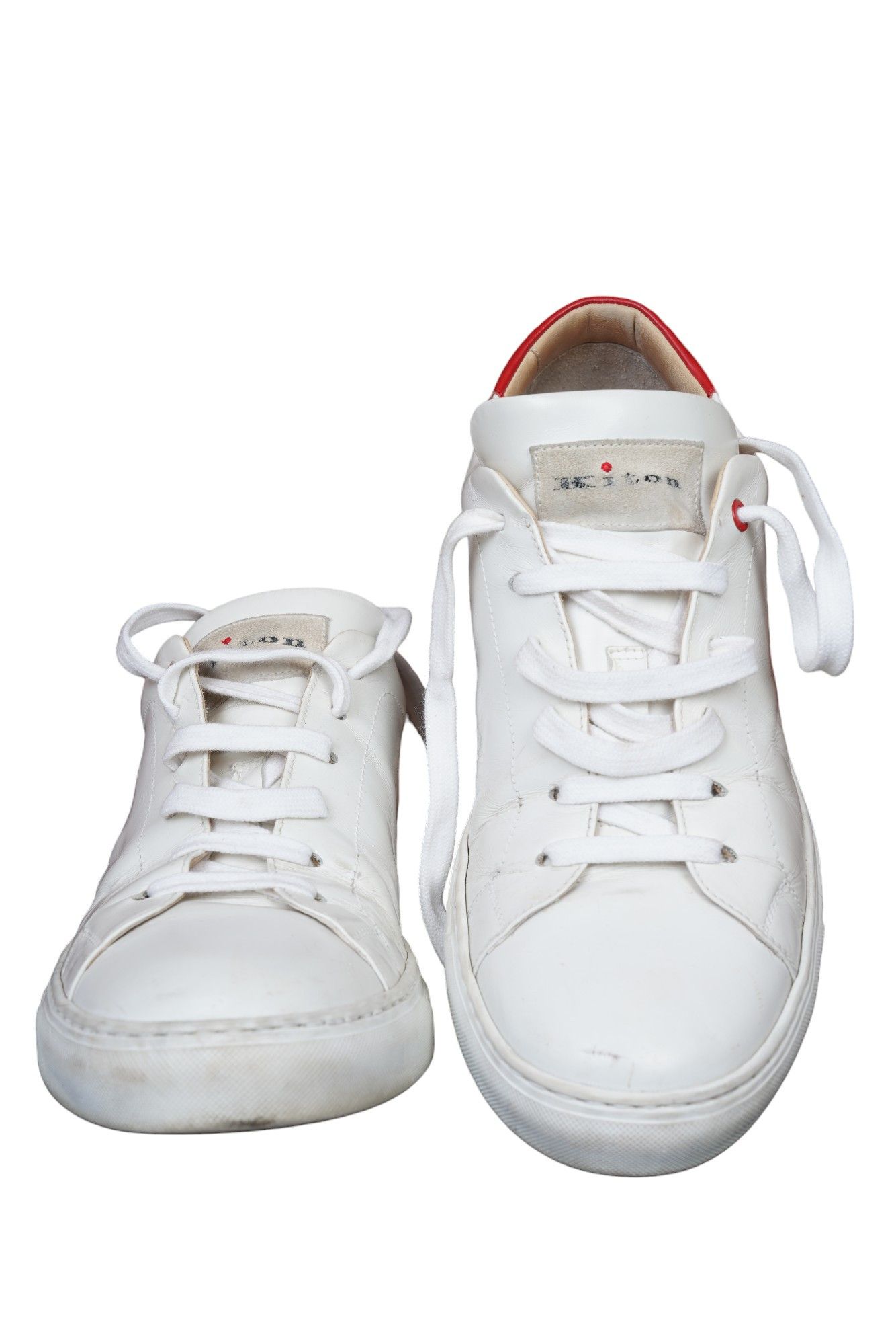 Kiton Kiton sneaker leather white 44 UK Size US 11 / EU 44 - 1 Thumbnail