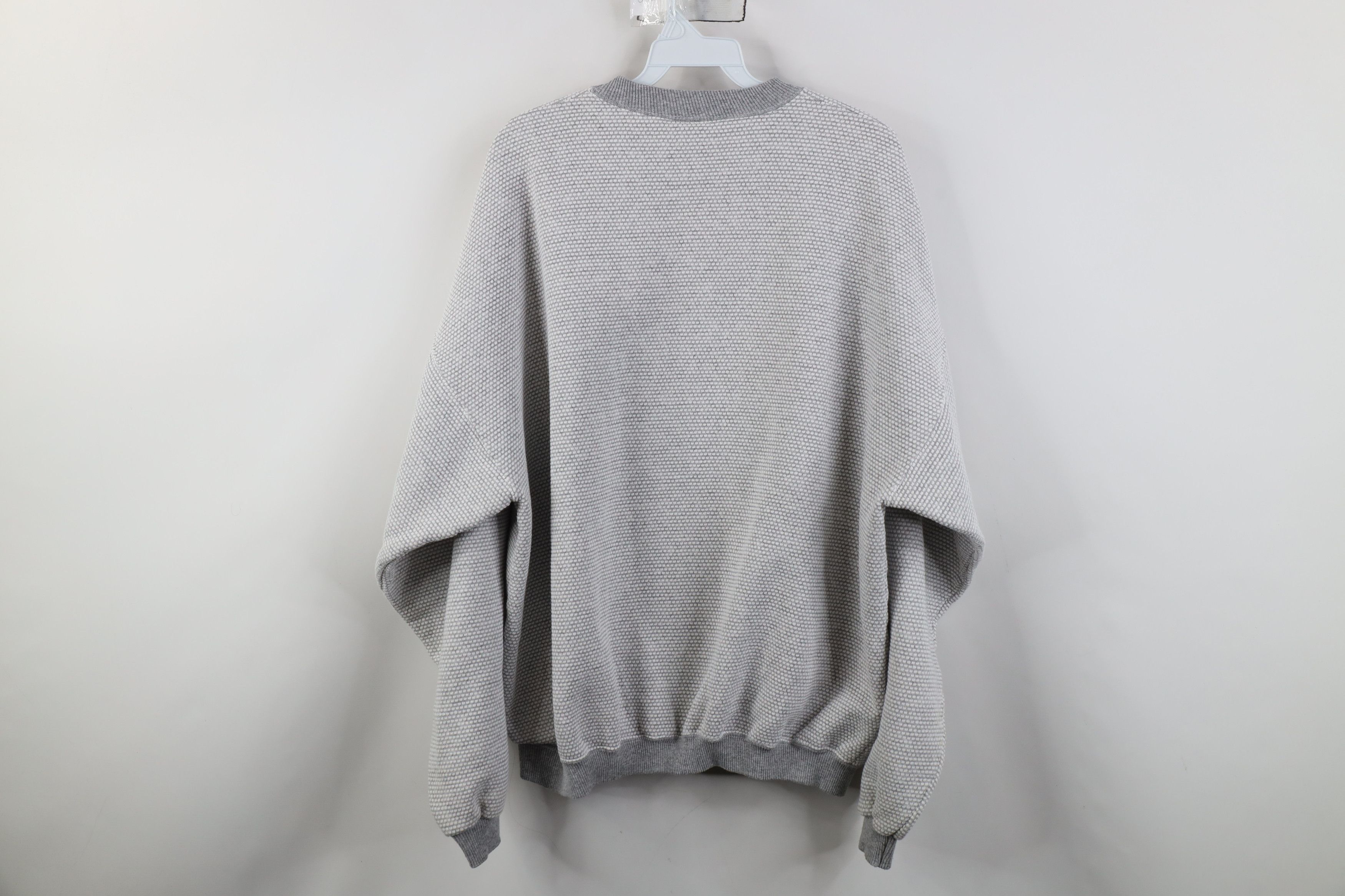 Vintage Vintage 90s Myers Beach Dolphin Thermal Knit Sweatshirt USA Size US XL / EU 56 / 4 - 10 Thumbnail