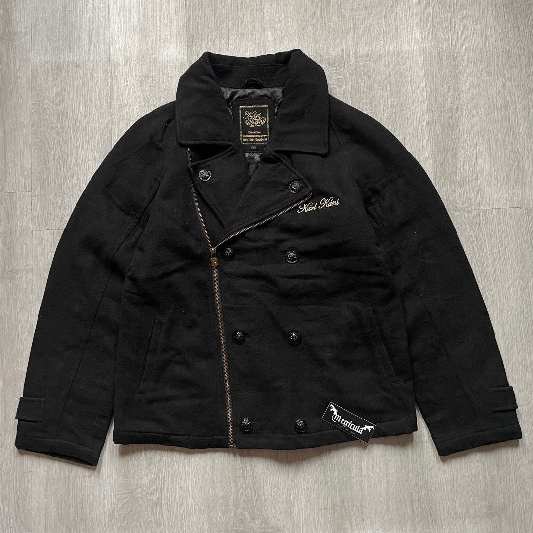 Beauty Beast × Hysteric Glamour × Japanese Brand Karl kani amones woll jacket Iswn retro punk style Size US M / EU 48-50 / 2 - 2 Thumbnail
