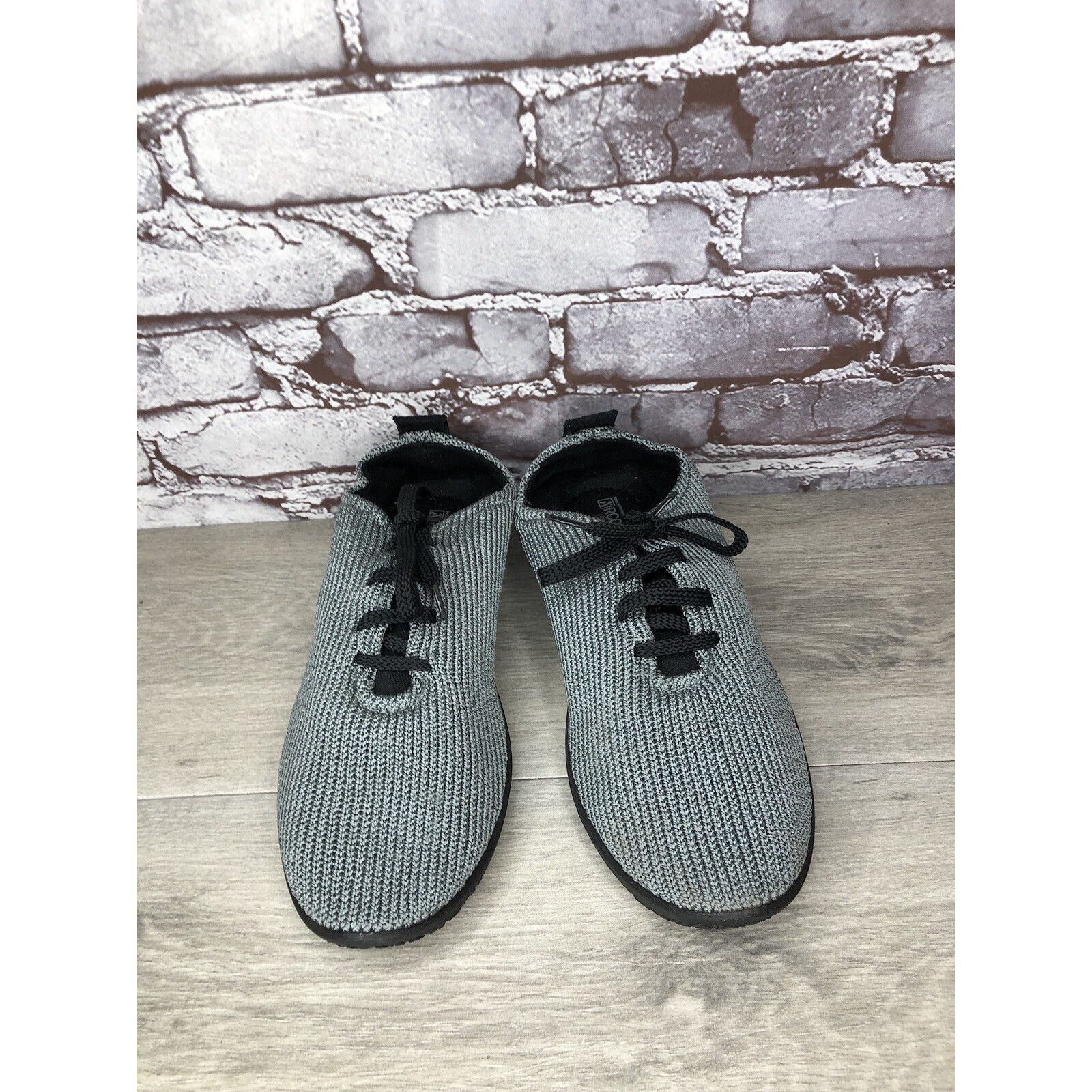 Other Arcopedico LS Grey Blue Vegan Knit Lace Up Comfort Shoes Wom Size US 11 / IT 41 - 10 Thumbnail