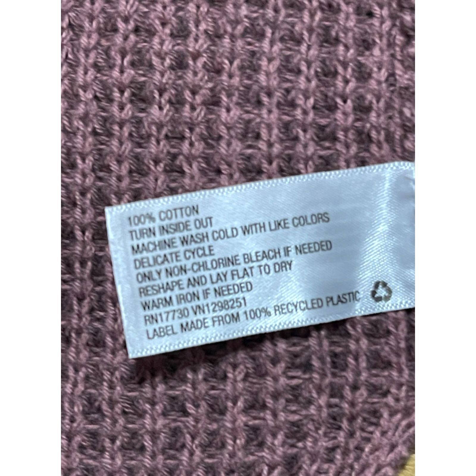 Vintage Universal Thread Sweater Cardigan, Women's Size M, Brown Knit Open, Long Sleeve, Open Cardigan, Women, Medium Brown Knit Cardigan Size M / US 6-8 / IT 42-44 - 7 Thumbnail