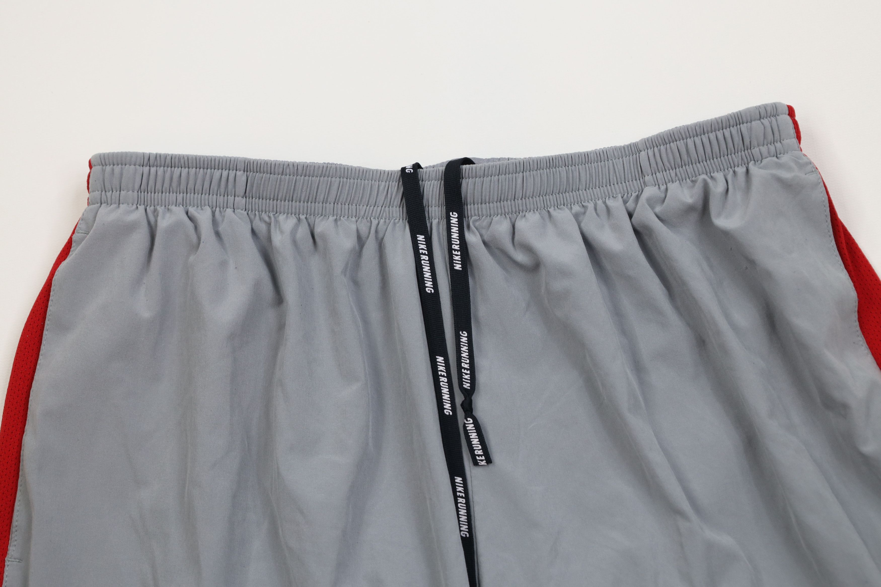 Nike Vintage Y2K Nike Running Mini Swoosh Reflective Lined Shorts Size US 34 / EU 50 - 2 Thumbnail
