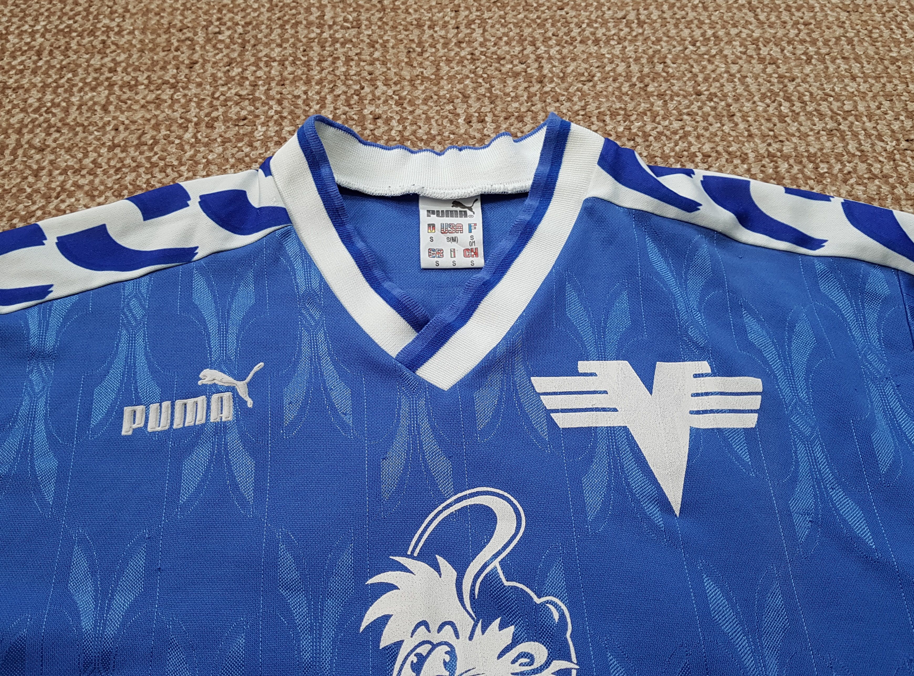 Puma Puma Vintage 90s Mike Cup Soccer Football Jersey sz S Size US S / EU 44-46 / 1 - 8 Thumbnail