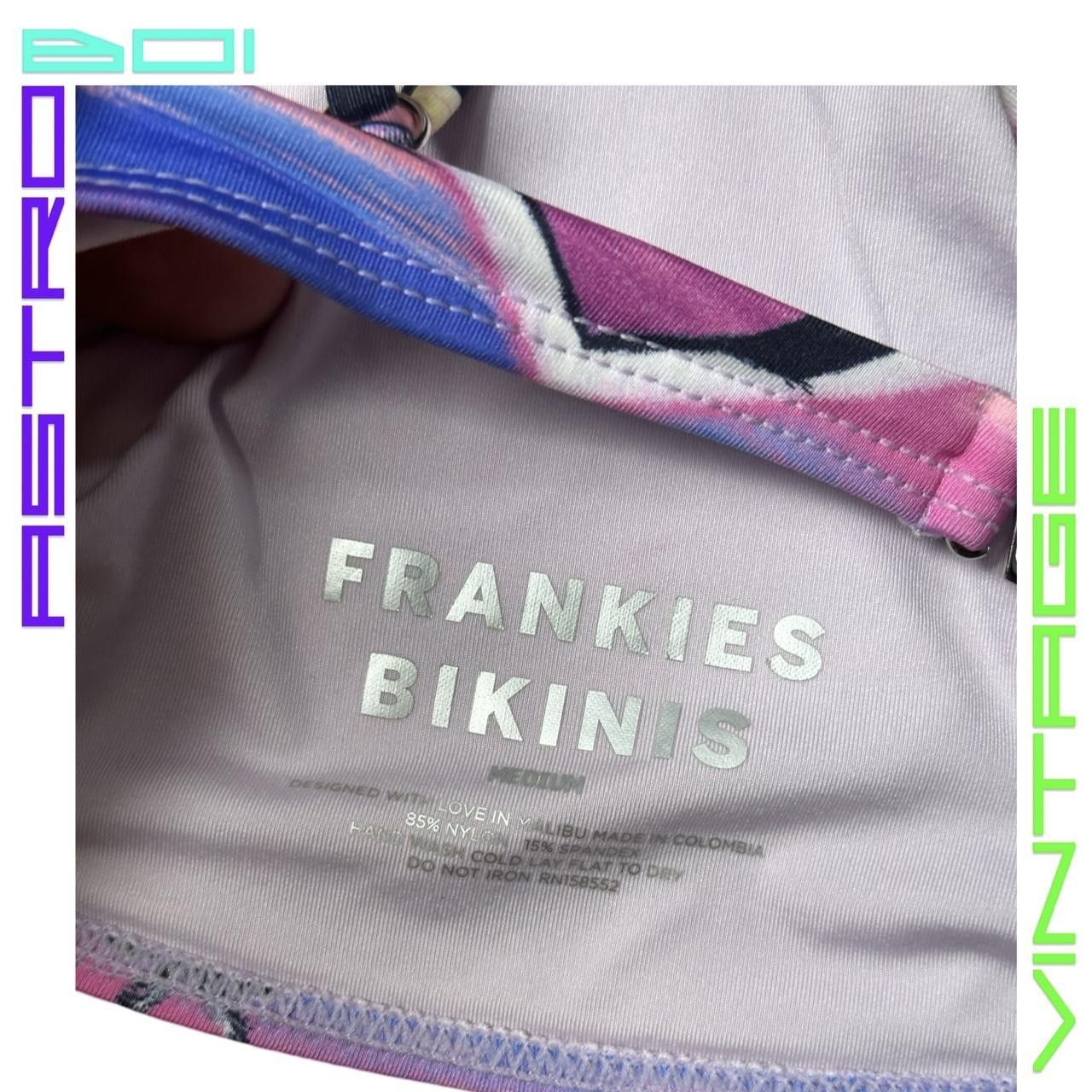 Other Frankies Bikinis Y2K Pink + Black Sunset Bikini Top - Medium Size M / US 6-8 / IT 42-44 - 6 Thumbnail
