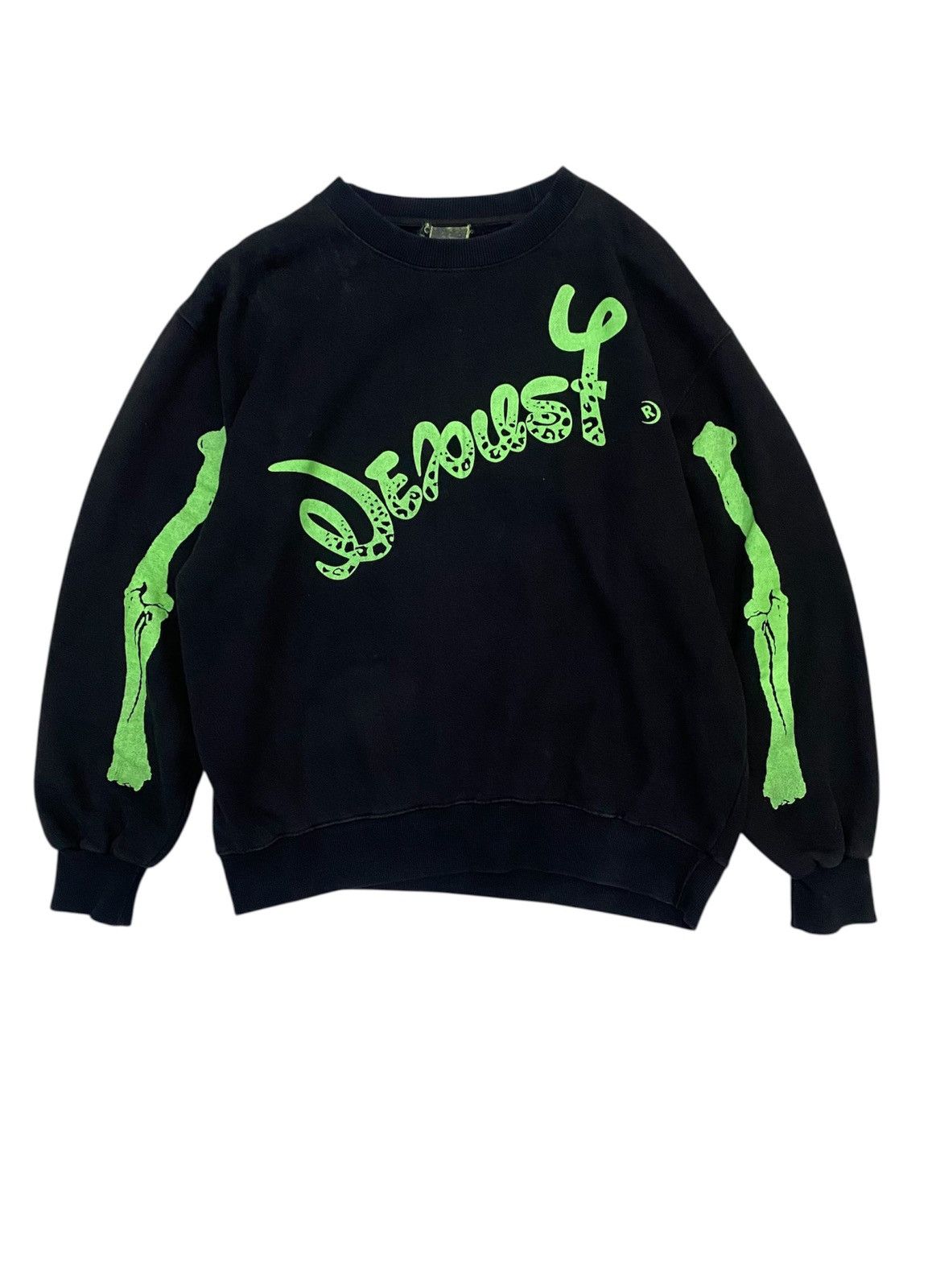 NEXUSVII NEXUSVII DAMAGED FLOCKY R/S HOODIE | Grailed