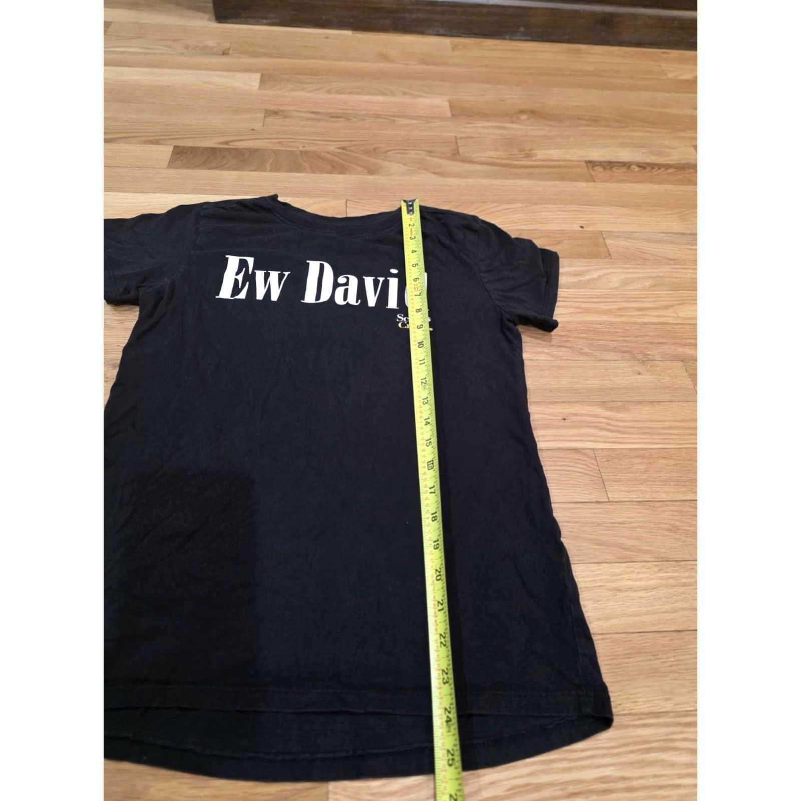 Vintage Schitt's Creek Ew, David T-Shirt Medium, Pop Culture Tees, Black, Womens, M Size M / US 6-8 / IT 42-44 - 6 Thumbnail