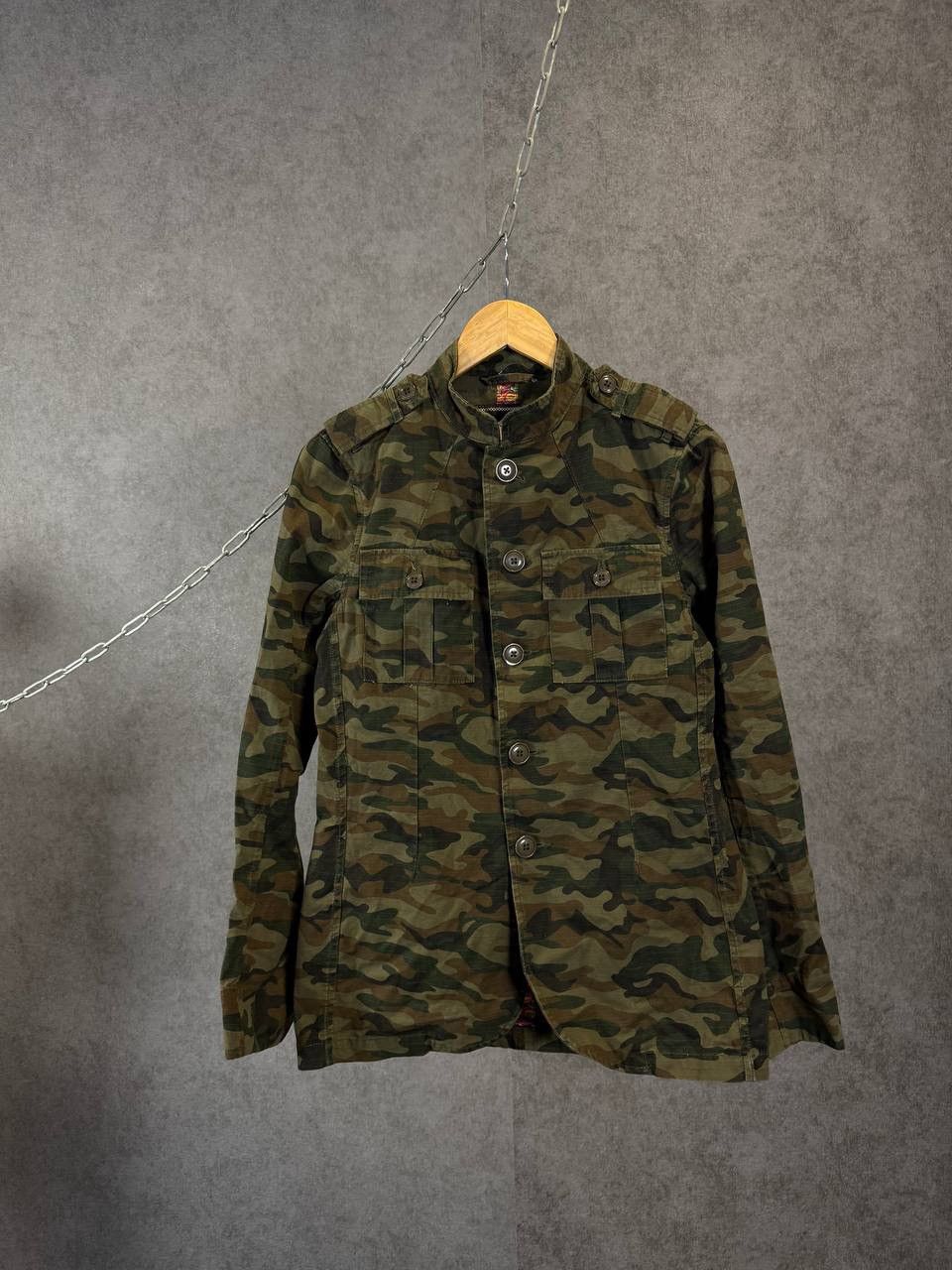 Pretty Green Pretty Green camo military jacket Size US XS / EU 42 / 0 - 1 Thumbnail