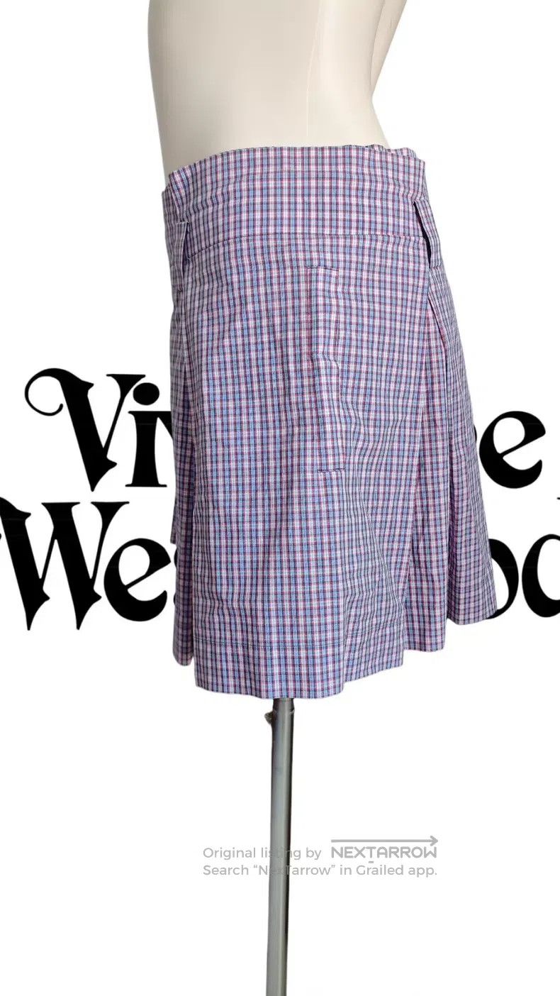 Vivienne Westwood Vivienne Westwood Purple Plaid Skirt Pants Size 26" / US 2 / IT 38 - 2 Thumbnail