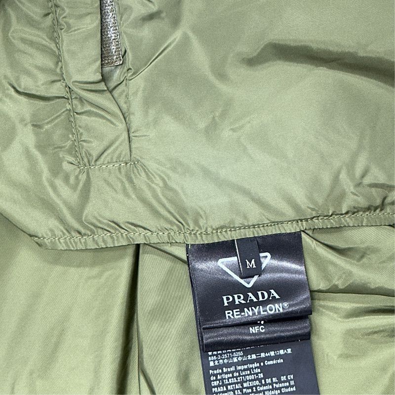 Prada PRADA ReNylon Hooded Blouson Jacket-2506 Size US M / EU 48-50 / 2 - 4 Thumbnail