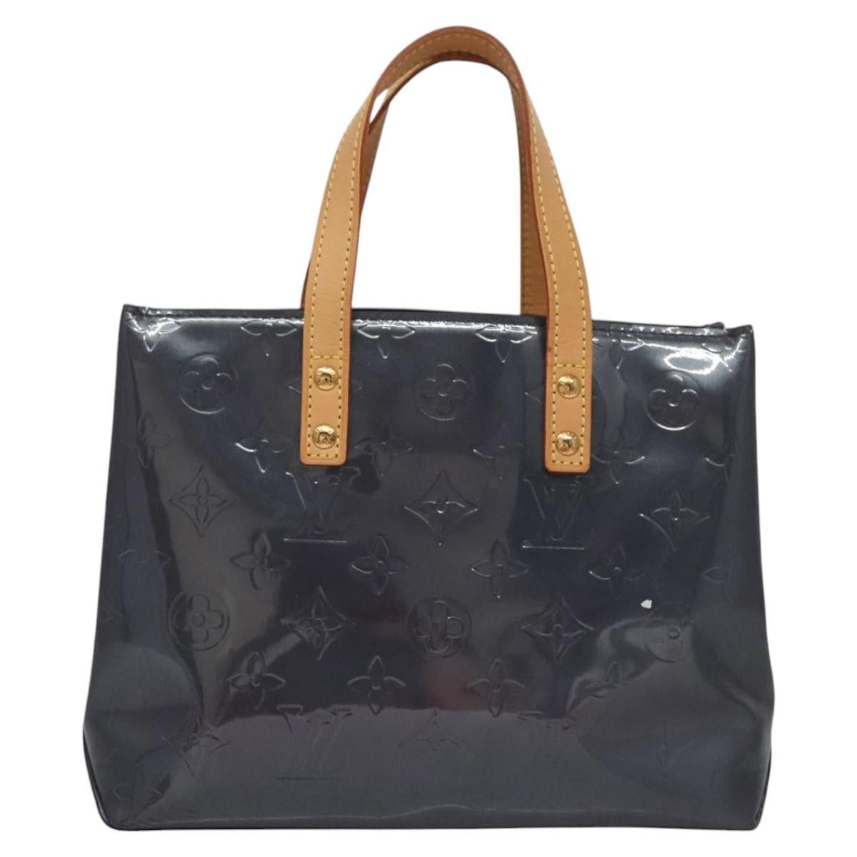Louis Vuitton Reade Navy Patent Leather Handbag (Pre-Owned) Size ONE SIZE - 1 Thumbnail