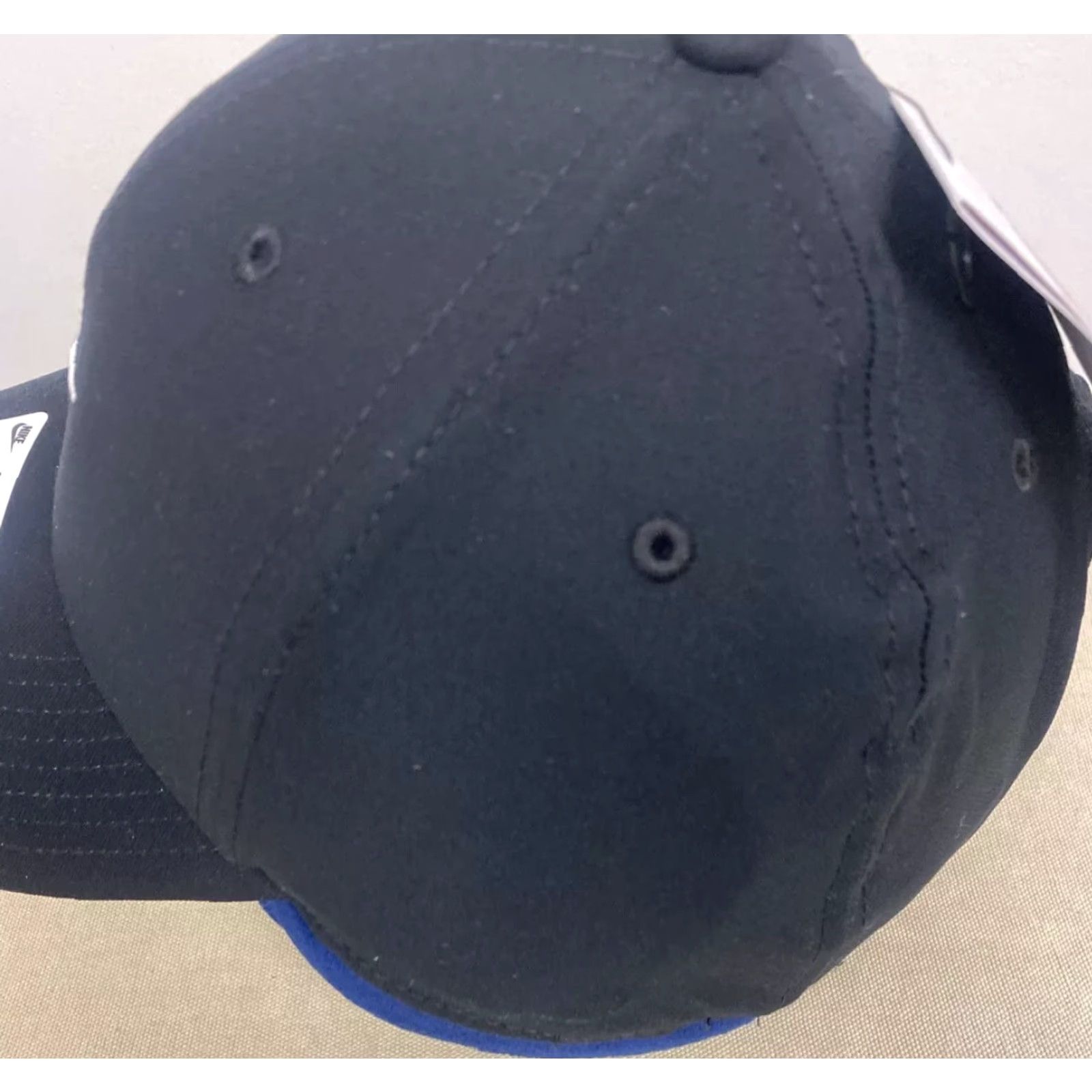 Nike NIKE BLACK BASEBALL HAT CLUB SWOOSH L/XL NEW WT UNISEX /474 DRI-FIT ADJUSTABLE CAP /472? Size ONE SIZE - 3 Thumbnail