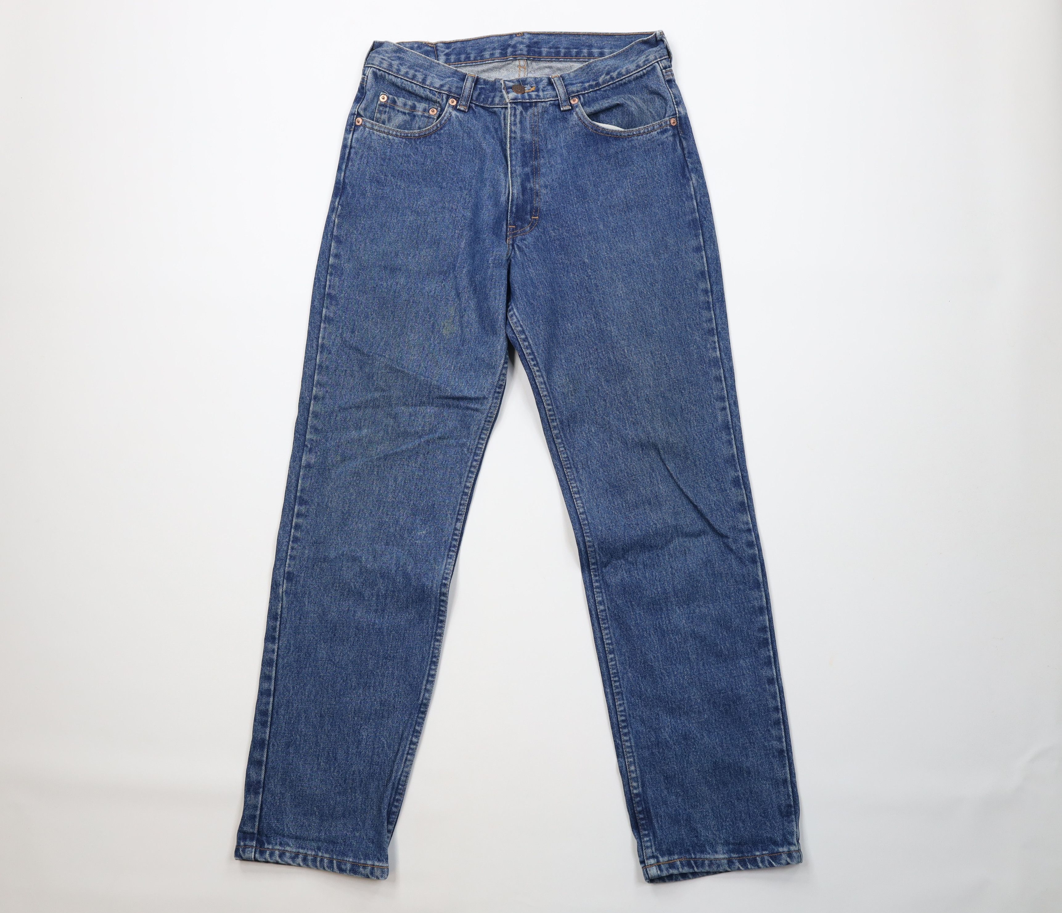 Ralph Lauren Vintage 90s Ralph Lauren Straight Leg Denim Jeans Blue USA Size US 32 / EU 48 - 1 Thumbnail