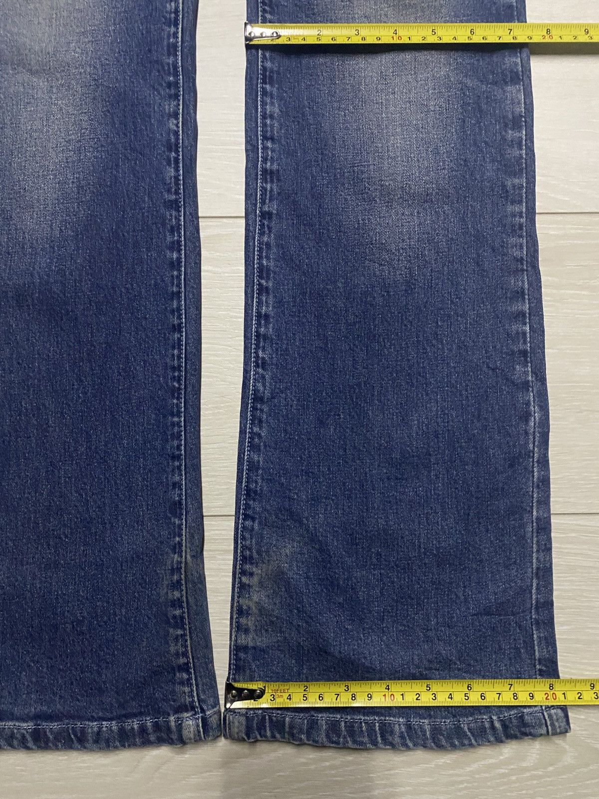 Other Vintage japanese Brand BSO Faded Wash Bootcut Flare Jeans Size US 28 / EU 44 - 18 Thumbnail