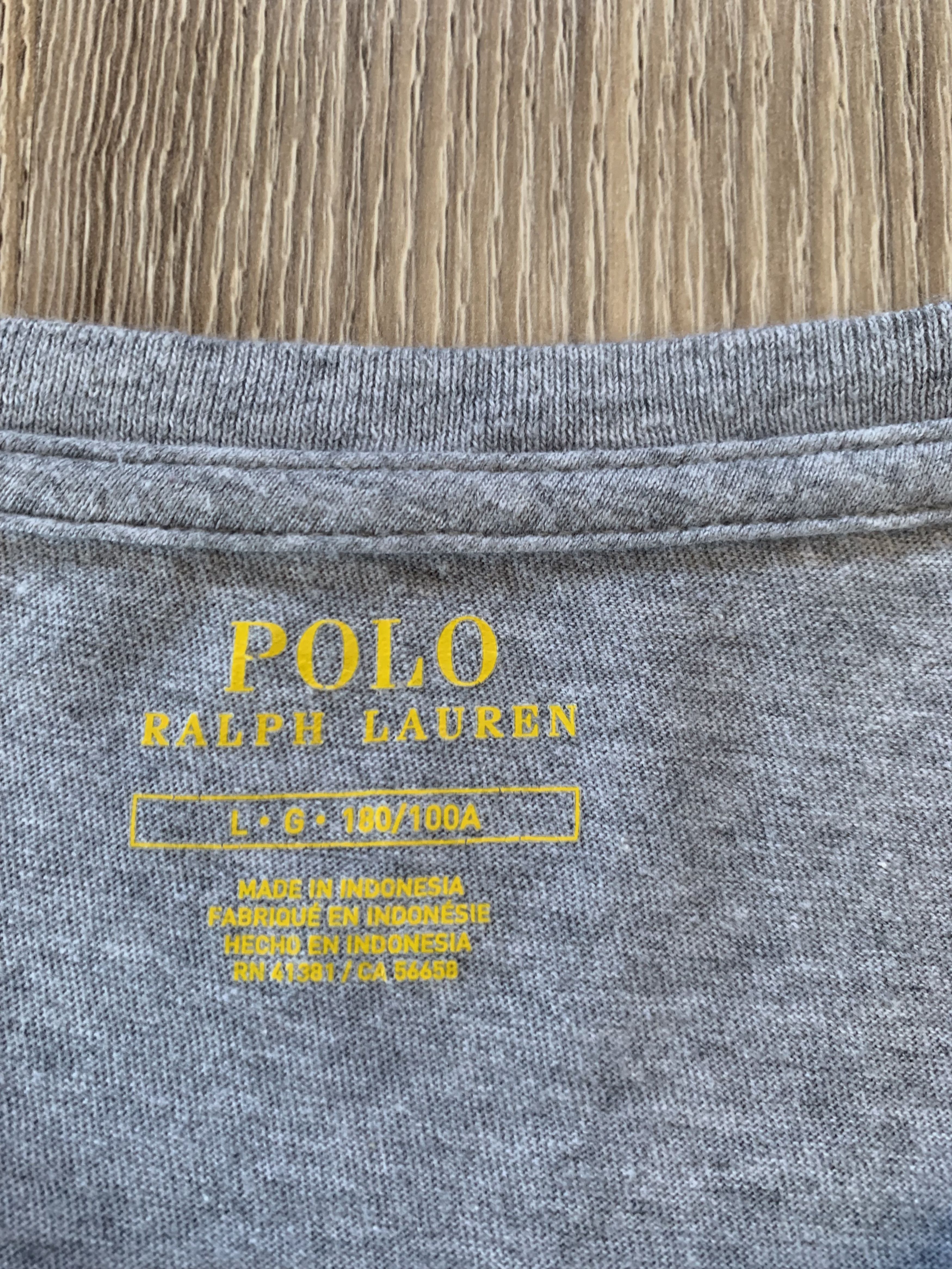 Polo Ralph Lauren Polo Ralph Lauren Mens Crew Neck Big Pony T-Shirt Size US L / EU 52-54 / 3 - 5 Thumbnail