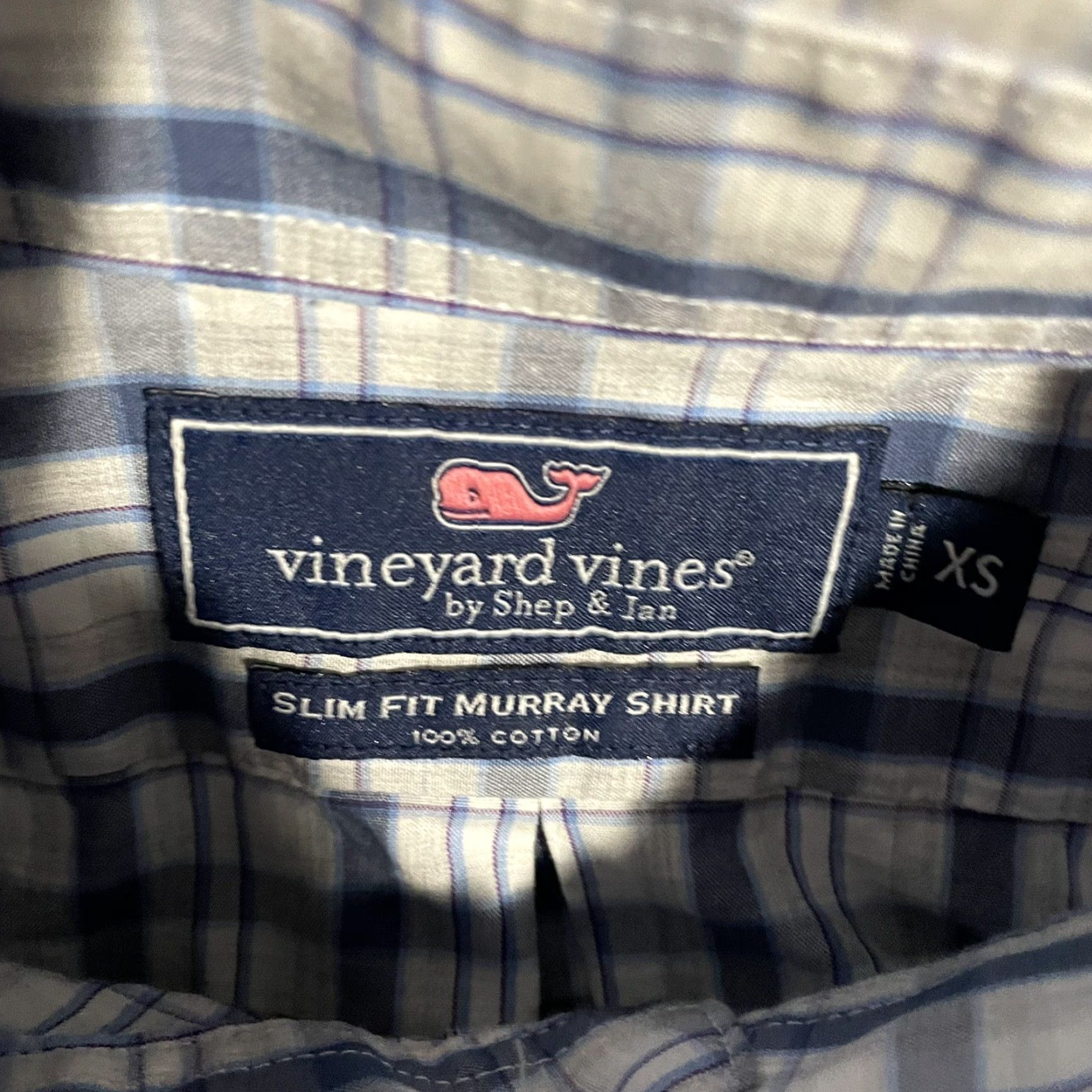 Vineyard Vines Vineyard Vines Murray Plaid Button-Down Shirt Slim Fit Long Sleeve Men XS Multicolor Mens Size US XS / EU 42 / 0 - 4 Thumbnail