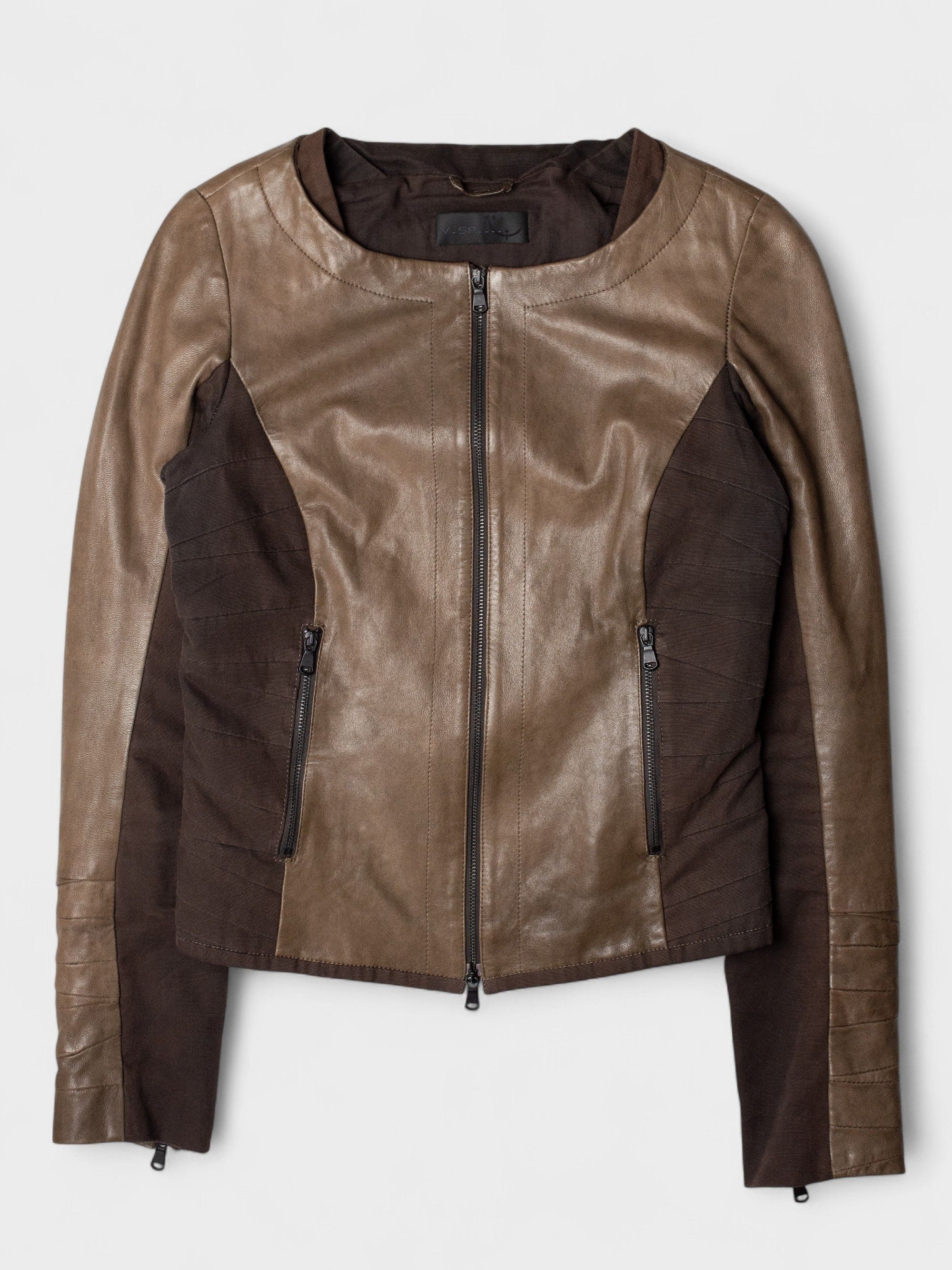 Other V.SP.... - women's moto leather jacket Size S / US 4 / IT 40 - 2 Thumbnail