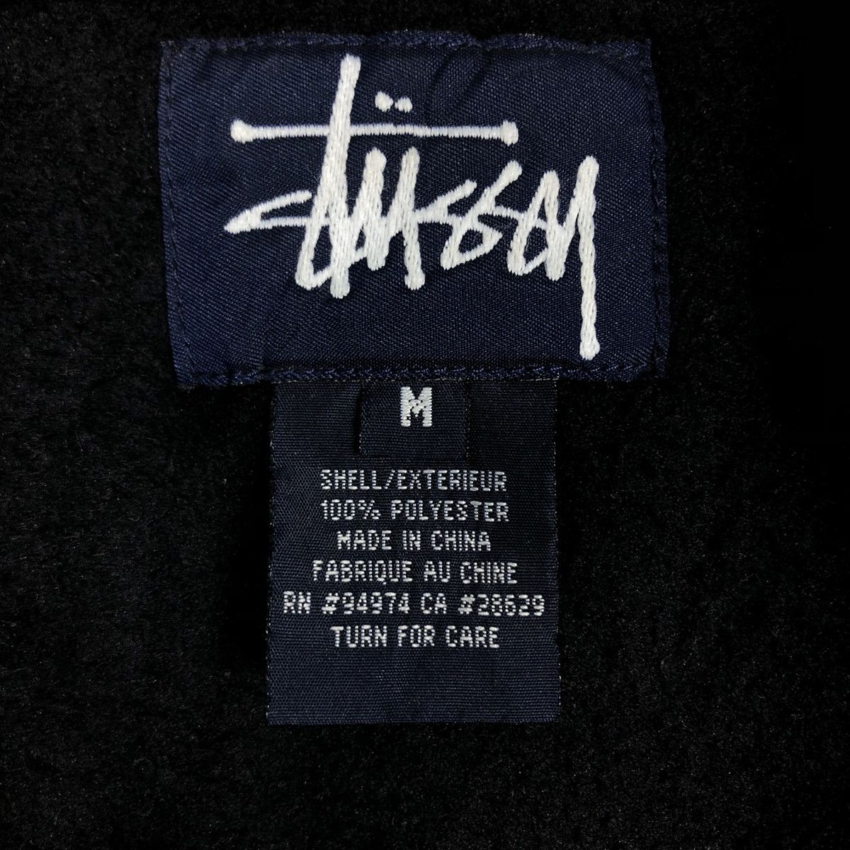 Stussy 🔥Vintage Stussy Zipper Jacket Big Pocket Biker Wear Size US M / EU 48-50 / 2 - 18 Thumbnail