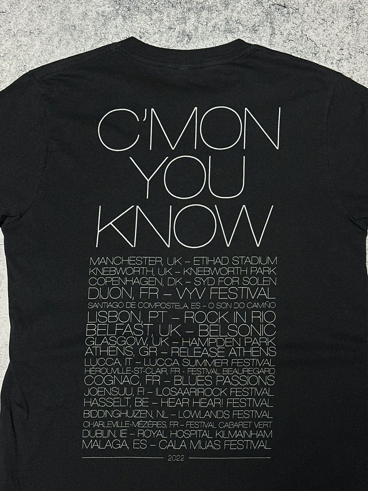 Band Tees Liam Gallagher Oasis C’mon You Know Tour T-Shirt Size US S / EU 44-46 / 1 - 7 Thumbnail