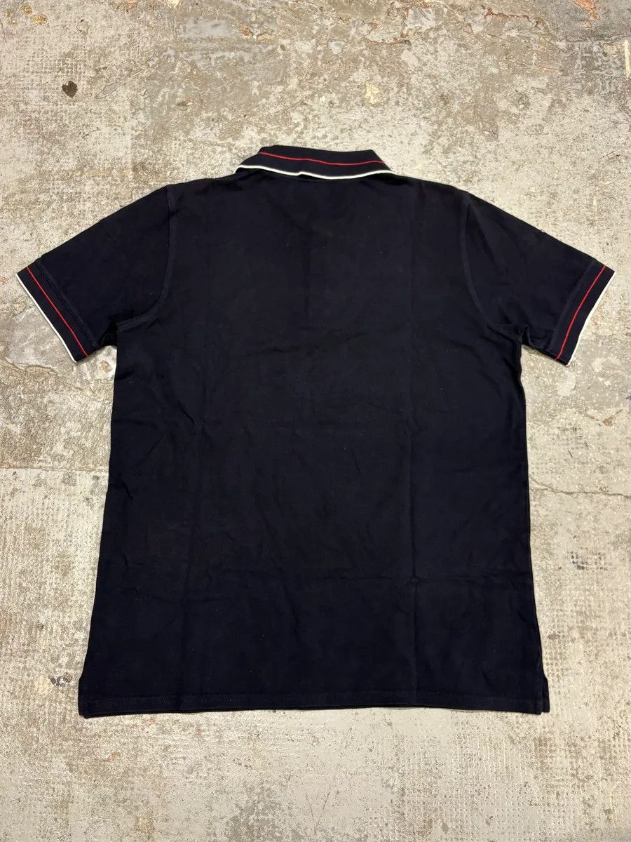 Prada 2000s Prada Navy Lined Polo Shirt Size US M / EU 48-50 / 2 - 6 Thumbnail