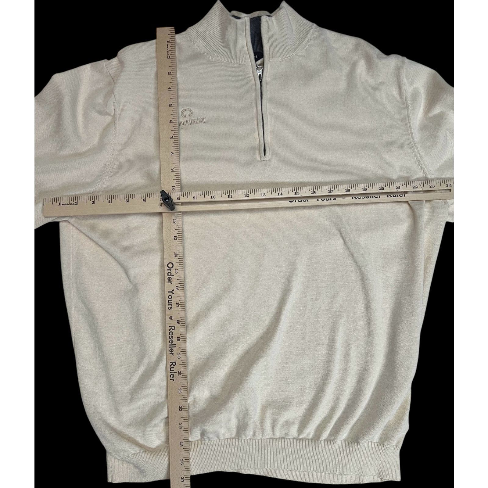 Paul Fredrick Paul Fredrick Men’s 1/4 Zip Sweater XXL - NetApp Size US XXL / EU 58 / 5 - 13 Thumbnail