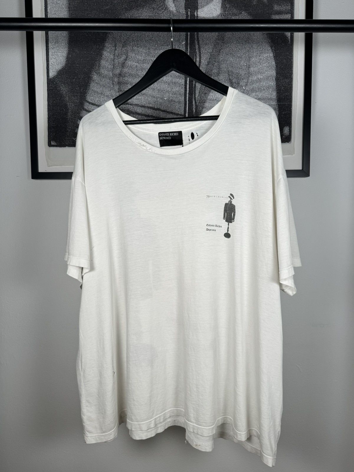 Enfants Riches Deprimes RARE🚭 SS2020 CANCELLED MISPRINT "DEPRIMIS" STORE OPENING TEE Size US XL / EU 56 / 4 - 2 Thumbnail