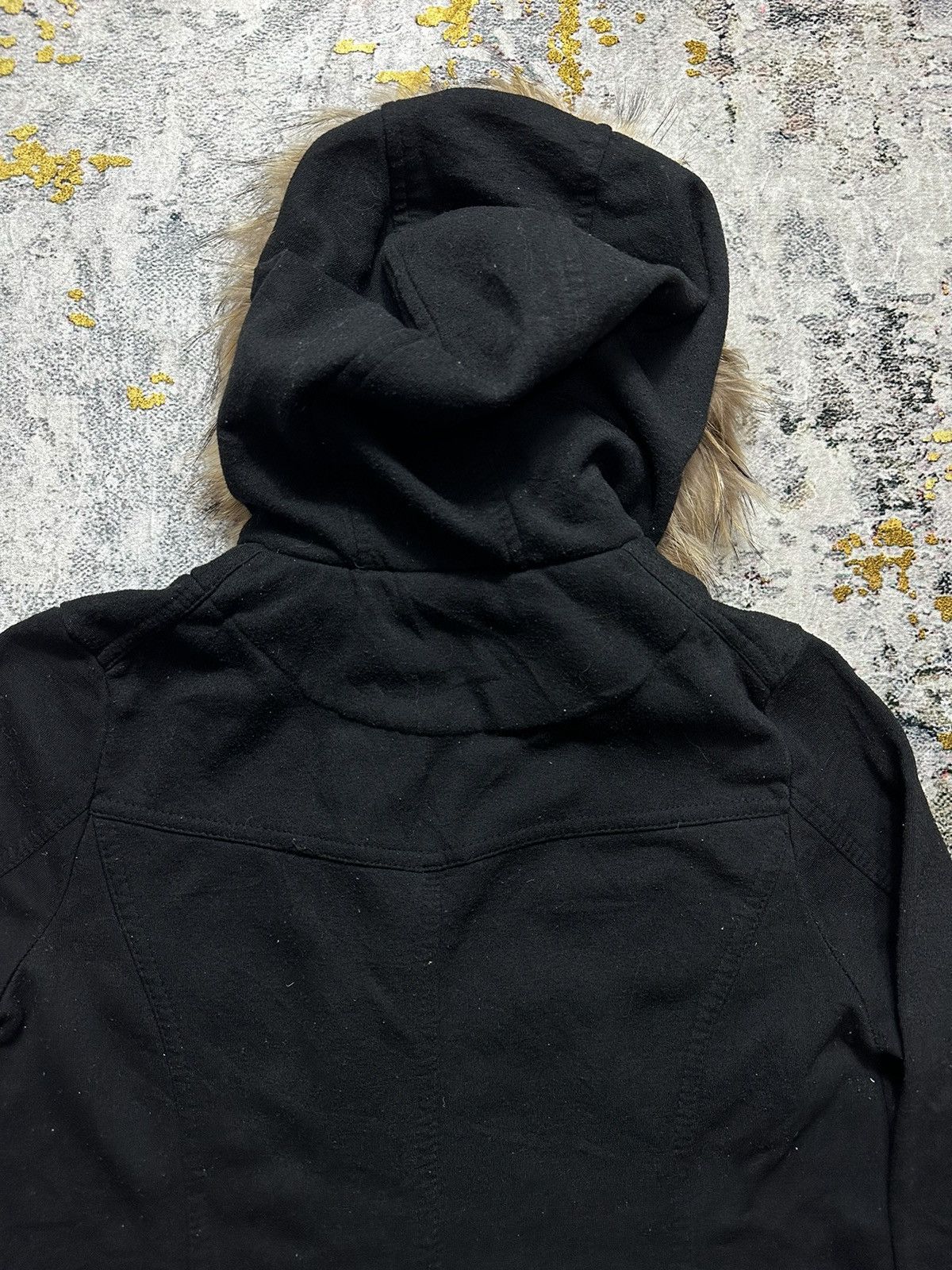 Tornado Mart GOTHIC LGB STYLED FUR BLACK HOODIE SHIRT JAPANESE NEW LOOK Size US M / EU 48-50 / 2 - 6 Thumbnail