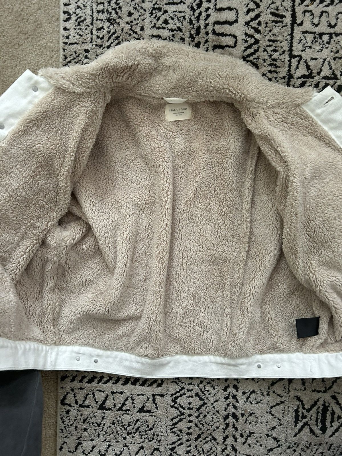Fear of God Fear of God Fourth Collection Sherpa Lined Denim Jacket Size US M / EU 48-50 / 2 - 4 Thumbnail