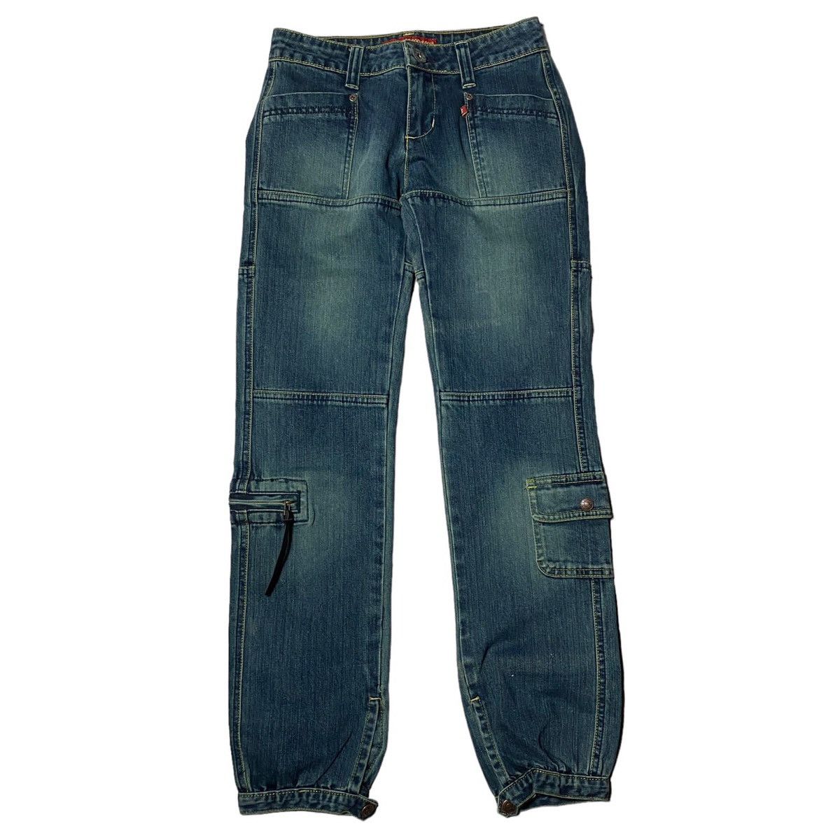 If Six Was Nine Crazy Vintage Body Soul Japanese Brand Jeans Zip Pocket Size US 27 - 1 Thumbnail