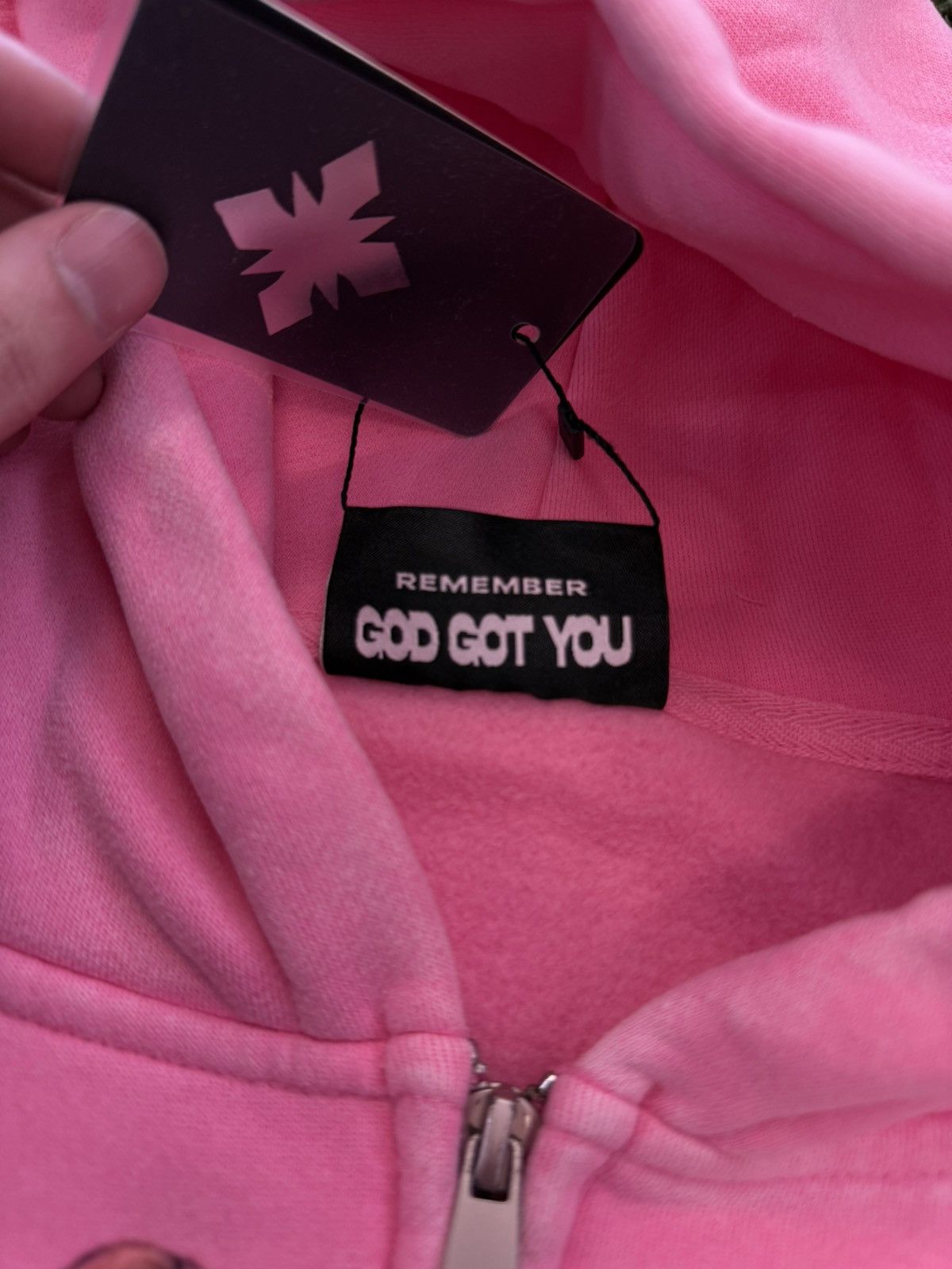 Other We Are Righteous Pink Zip Up Hoodie Size Small (NEW) Size US S / EU 44-46 / 1 - 6 Thumbnail